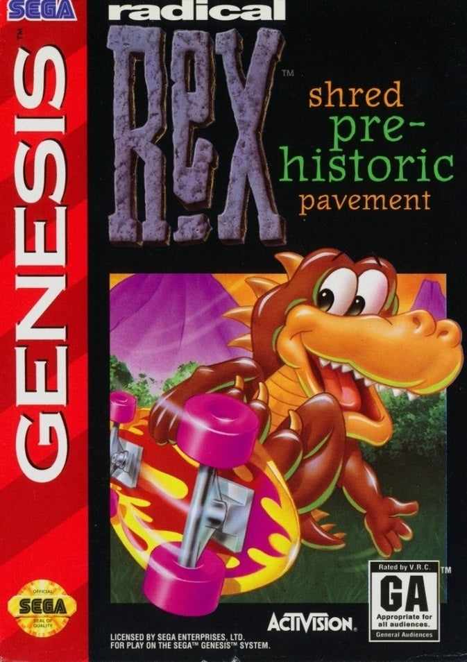 Radical Rex - (SG) SEGA Genesis [Pre-Owned] ACTIVISION