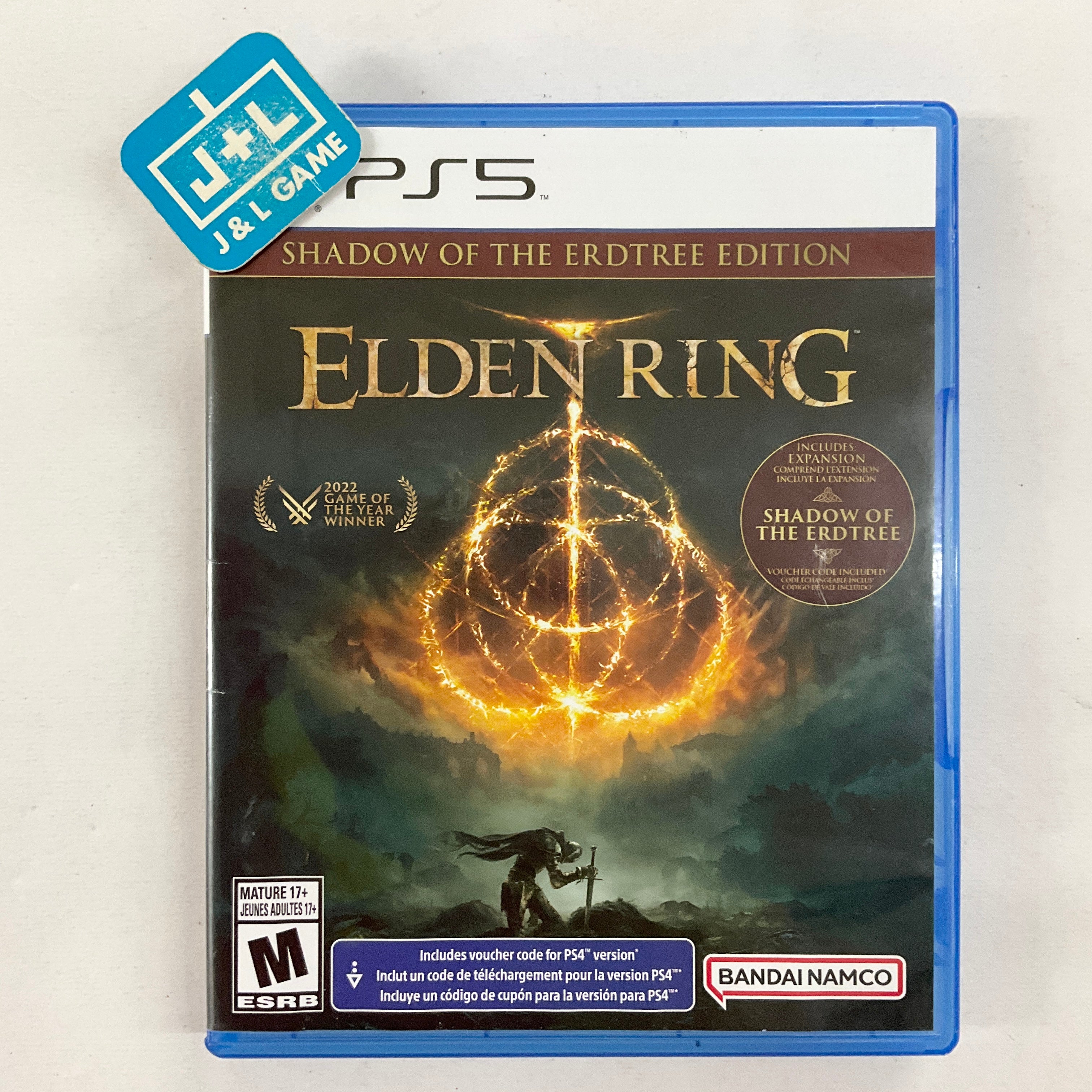 Elden Ring: Shadow of the Erdtree Edition - (PS5) PlayStation 5 [Pre-Owned] Video Games Bandai Namco Entertainment   