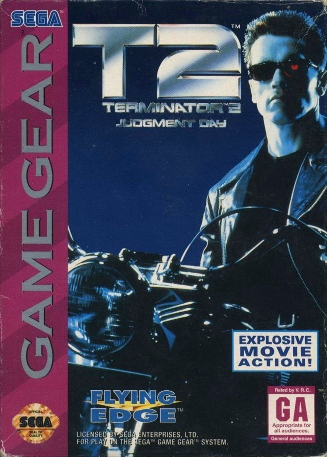 Terminator 2: Judgement Day - (SGG) Sega GameGear [Pre-Owned] Video Games Flying Edge