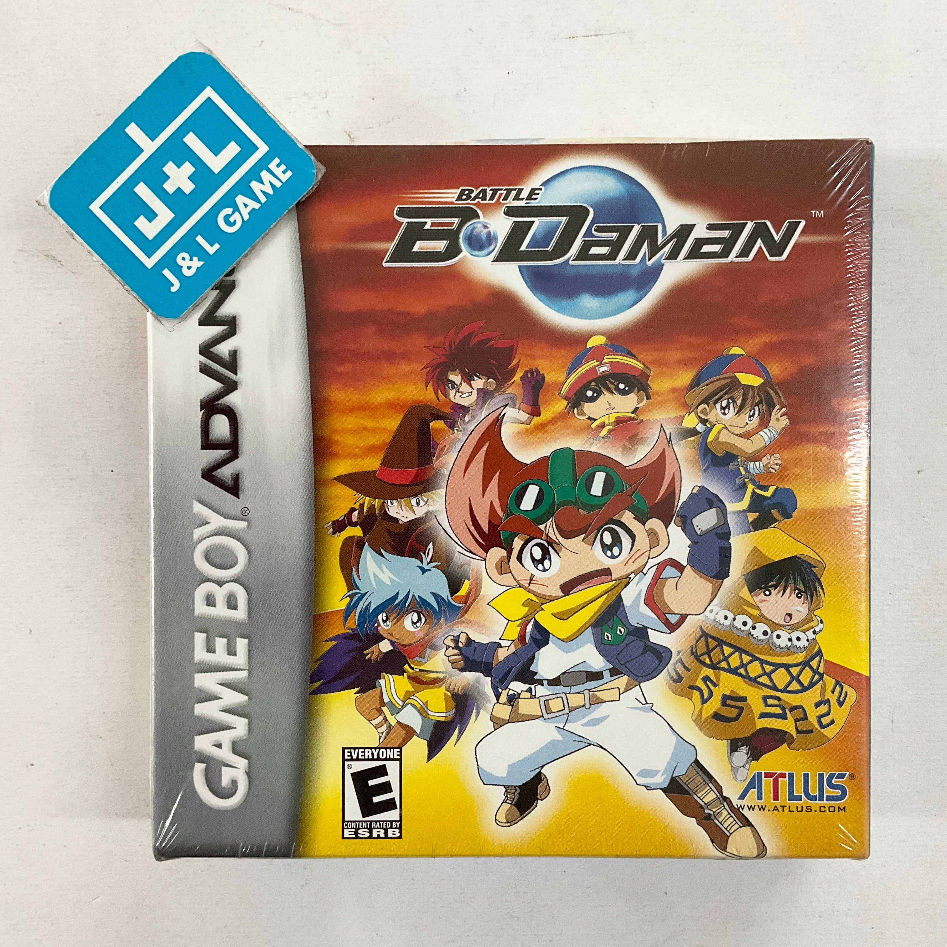 Battle B-Daman - (GBA) Game Boy Advance Video Games Atlus   