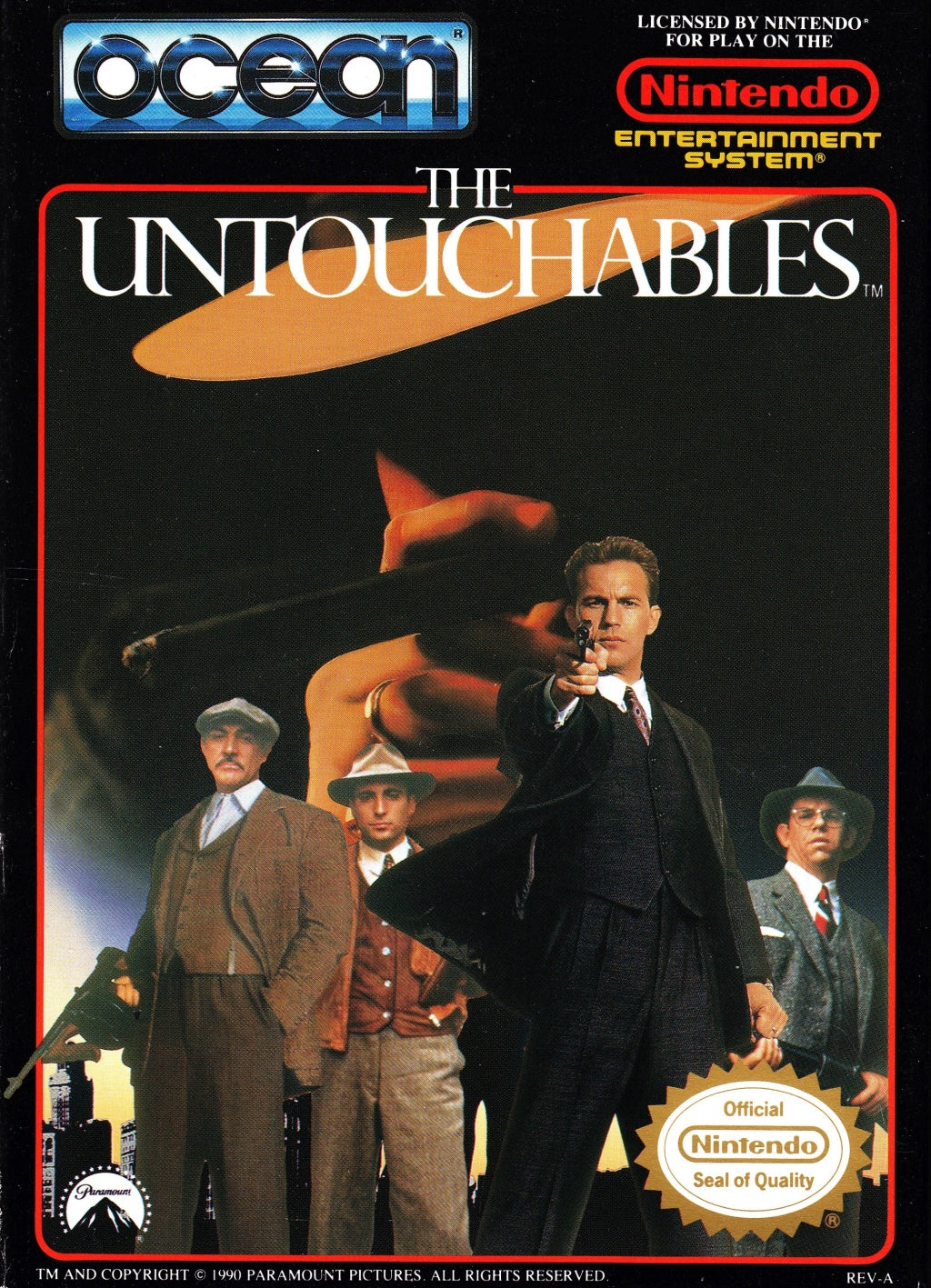 The Untouchables deals for Nintendo NES