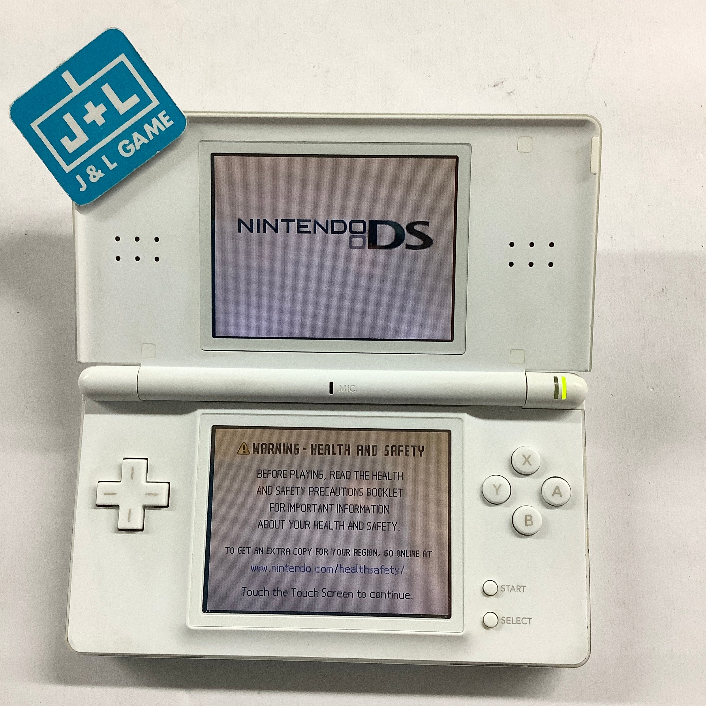 Nintendo DS Lite Console (Polar White) - (NDS) Nintendo DS [Pre-Owned] Consoles Nintendo   