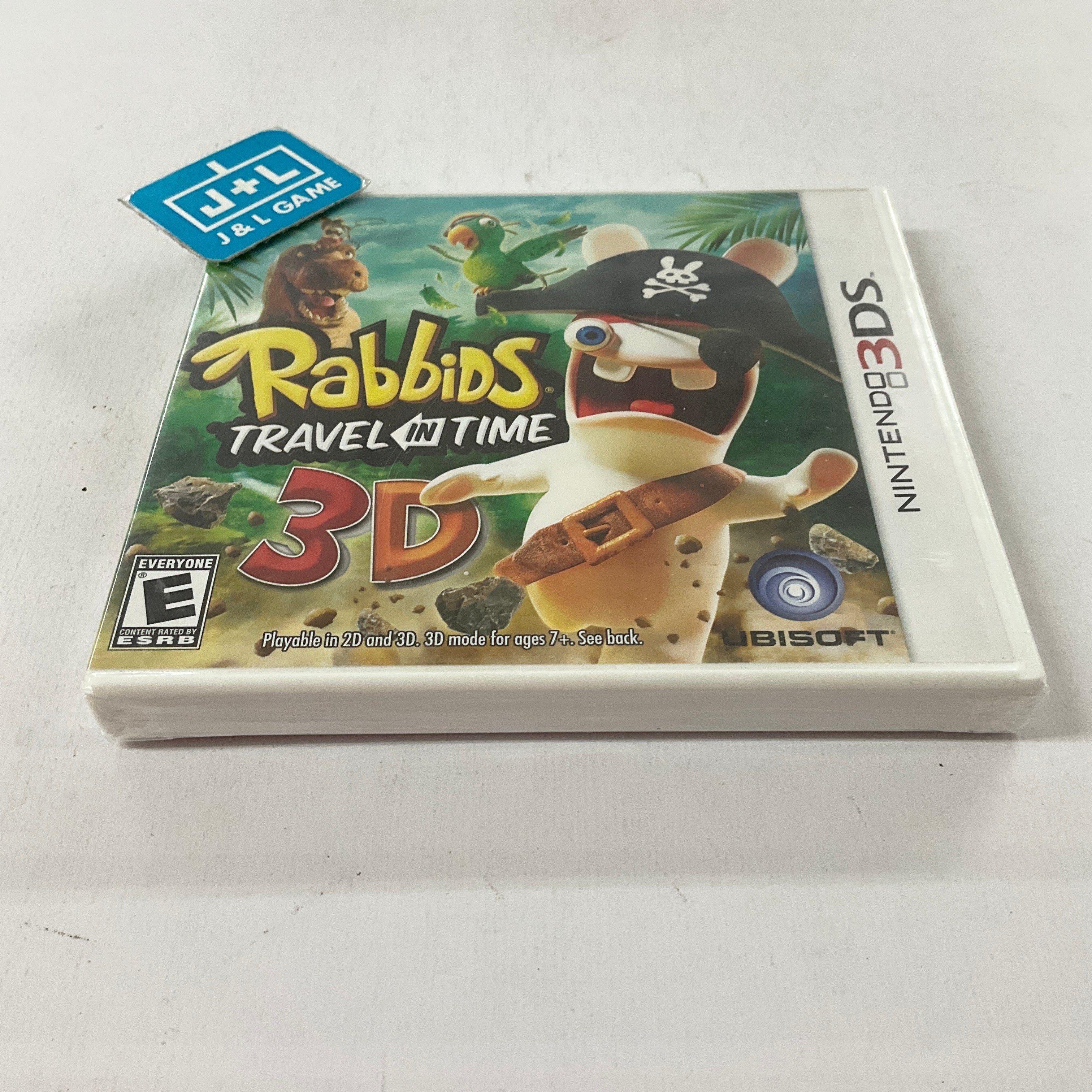 Rabbids Travel in Time 3D - Nintendo 3DS Video Games Ubisoft   