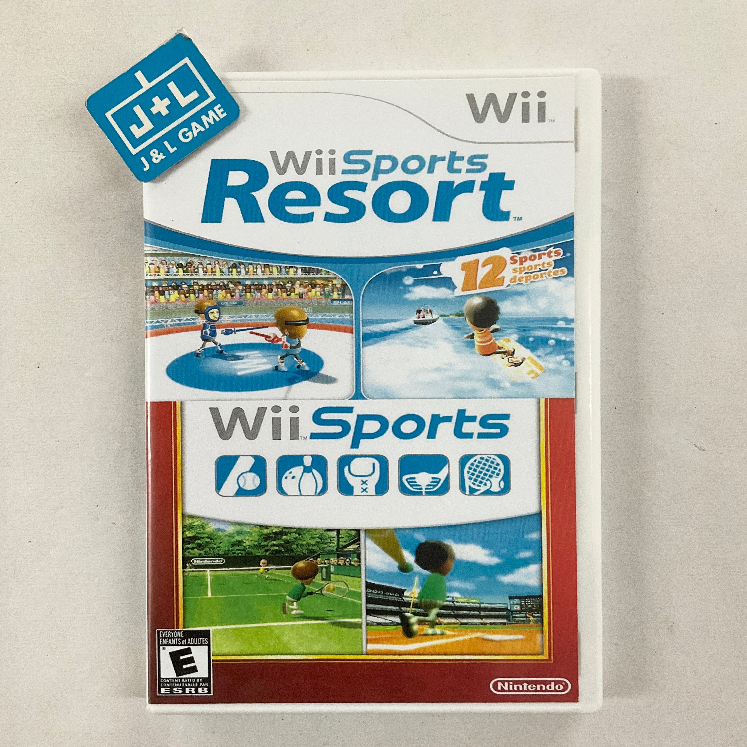 Wii Sports/Wii Sports Resort - Nintendo Wii [Pre-Owned] Video Games Nintendo