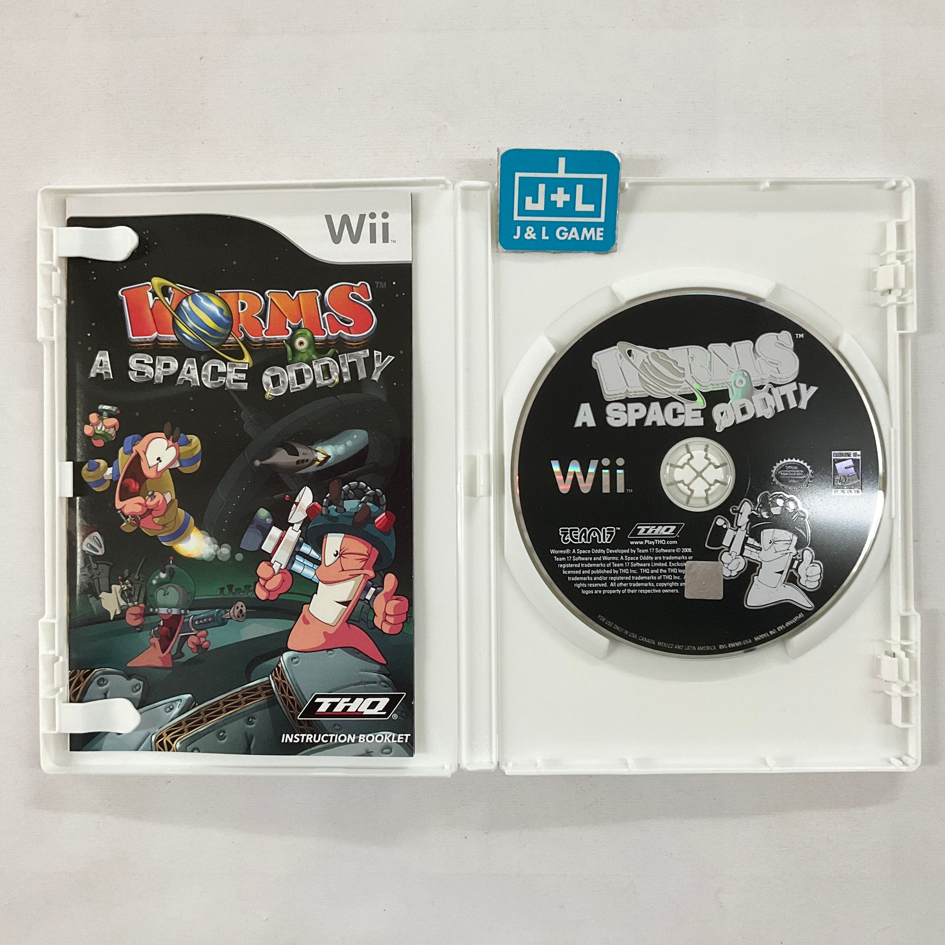 Worms: A Space Oddity - Nintendo Wii [Pre-Owned] Video Games THQ