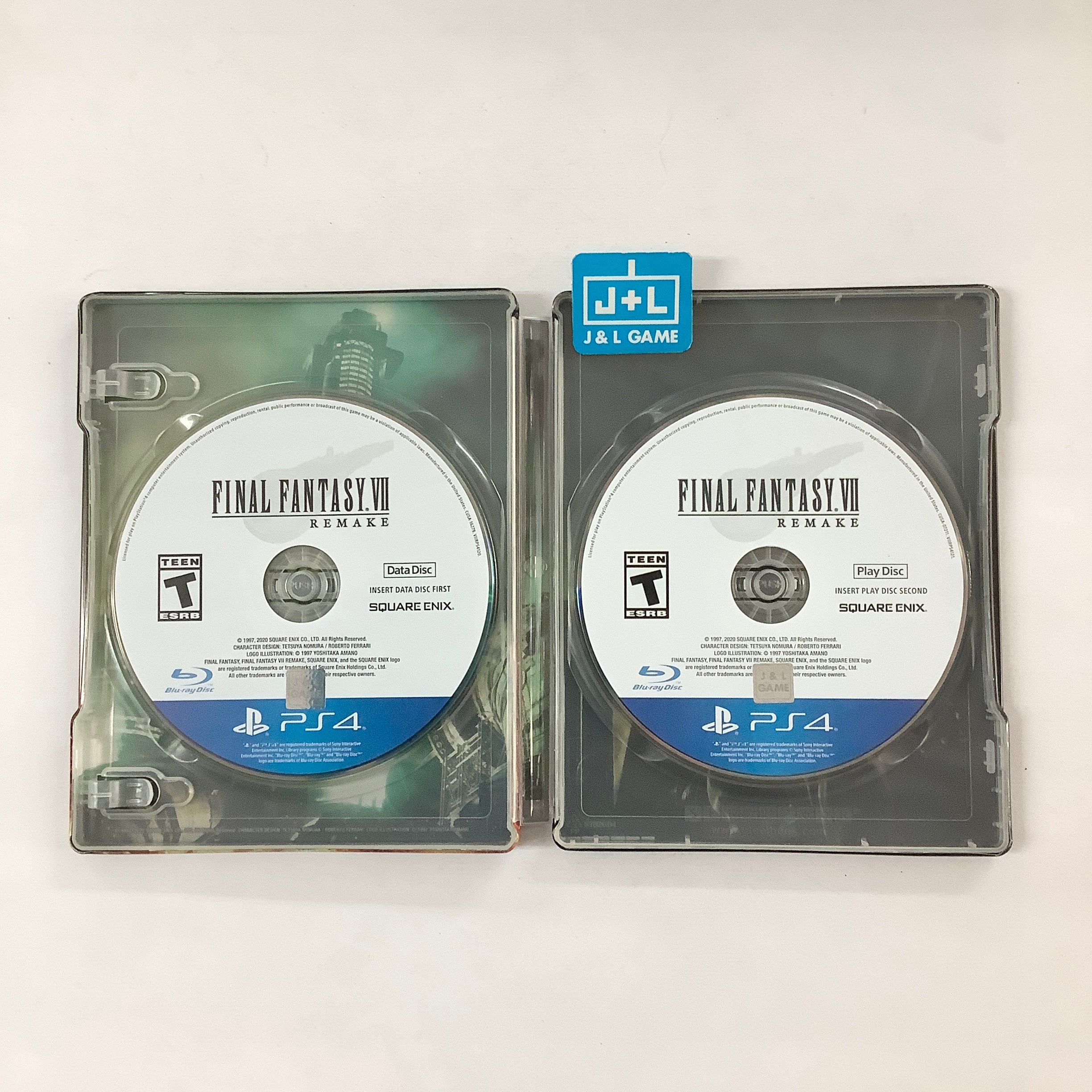 Final Fantasy VII Remake (Deluxe Edition) - (PS4) PlayStation 4 [Pre-O |  J&L Game