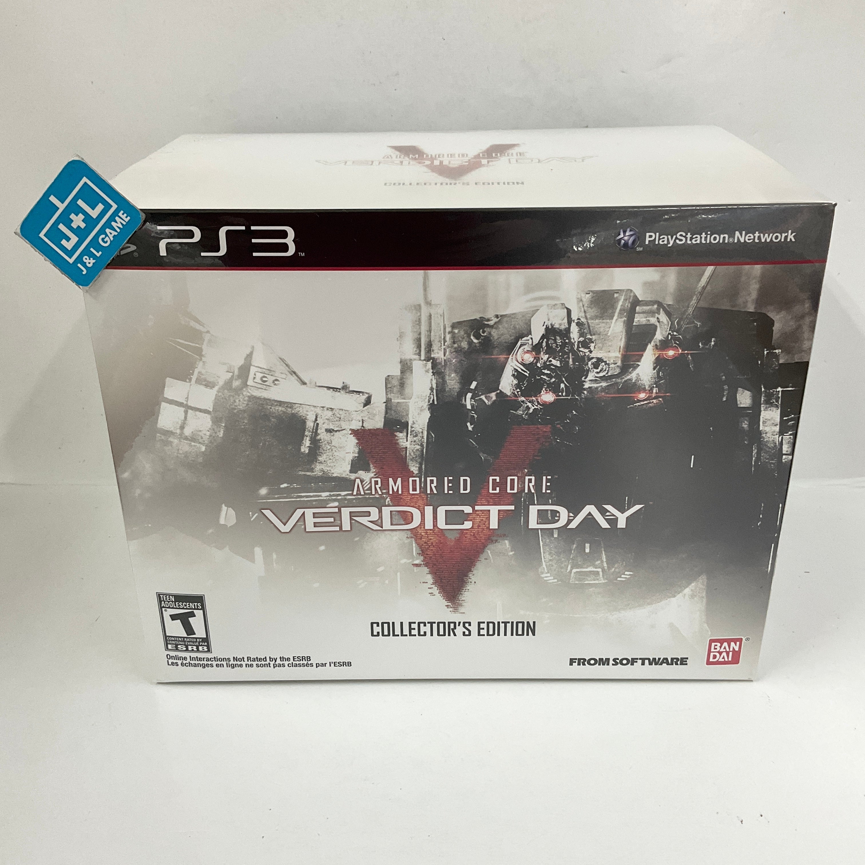 Armored Core Verdict Day Namco Exclusive Collectors Edition 73/250 - (PS3) Playstation 3 Video Games Namco