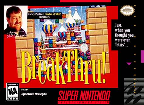 BreakThru! -  (SNES) Super Nintendo [Pre-Owned] Video Games BPS   