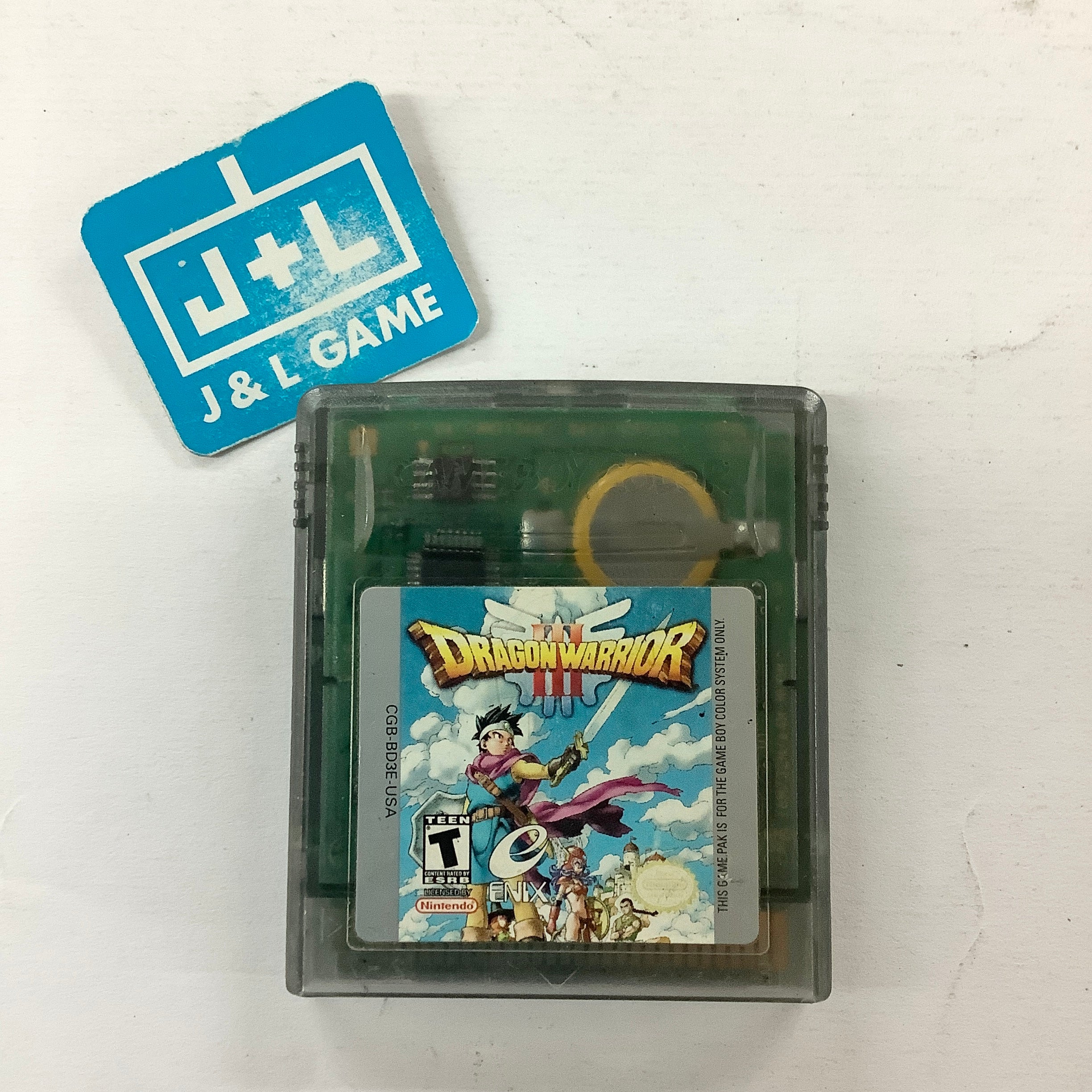 Dragon Warrior III - (GBC) Game Boy Color [Pre-Owned] | J&L Game