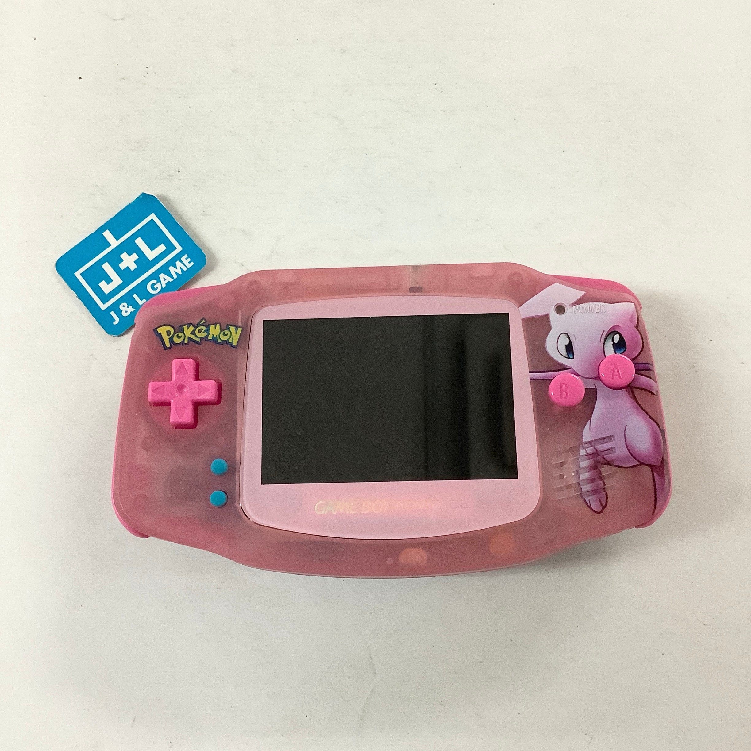 Nintendo Game Boy Advance Console (Clear Pink Custom with Backlight) - (GBA) Game Boy Advance [Pre-Owned] Consoles Nintendo   