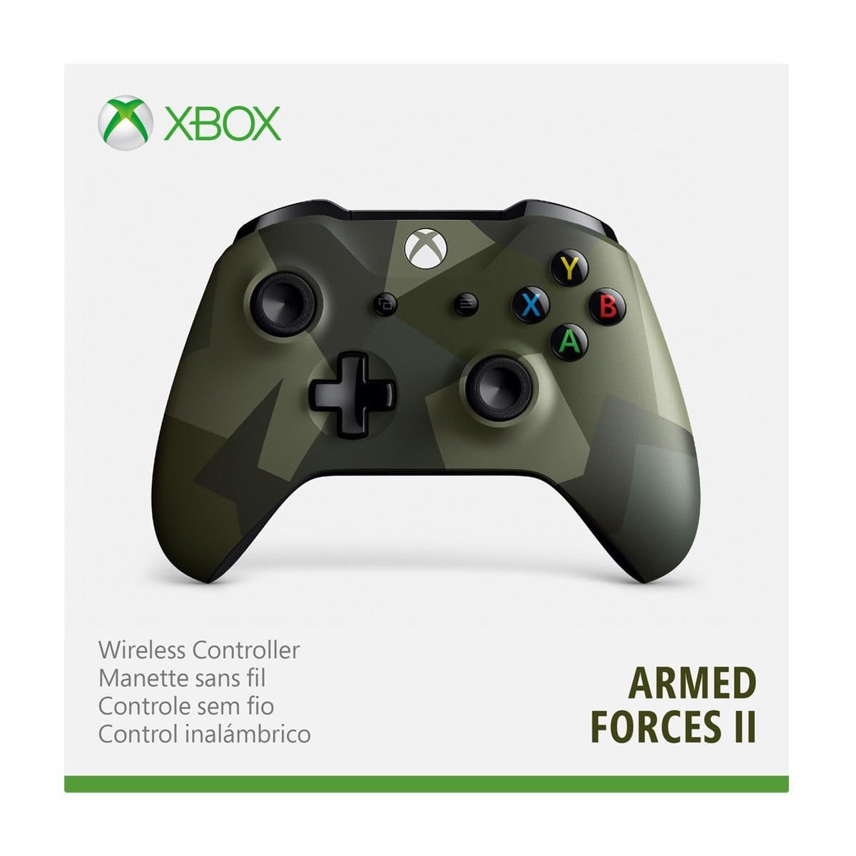 Microsoft Xbox One Wireless Controller (Armed Forces II) - (XB1) Xbox One ACCESSORIES Microsoft   