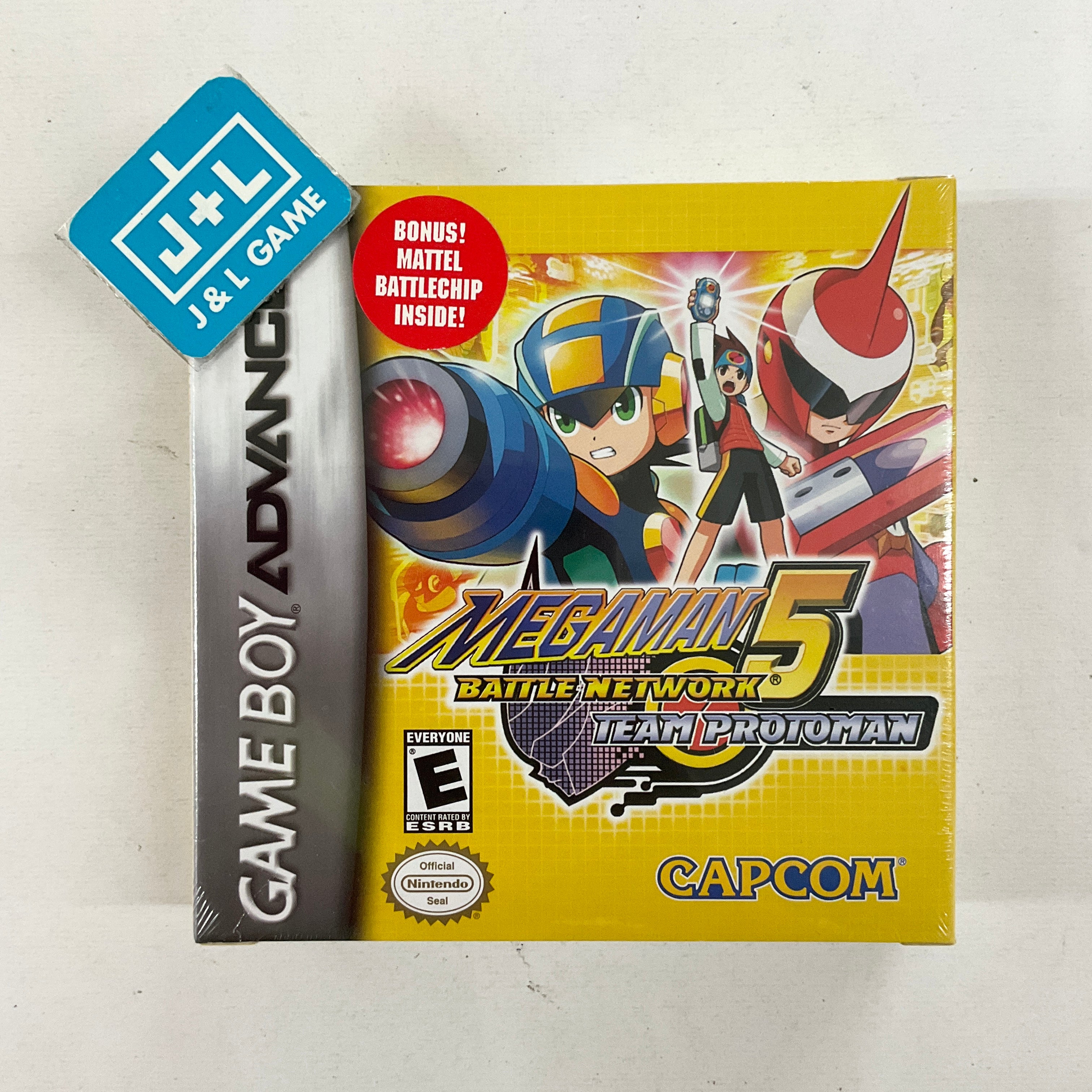 Mega Man Battle Network 5: Team Protoman - (GBA) Game Boy Advance Video Games Capcom   