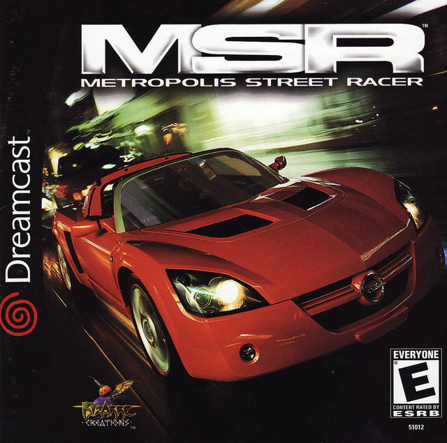 MSR Metropolis Street Racer - (DC) SEGA Dreamcast [Pre-Owned] Video Games Sega   