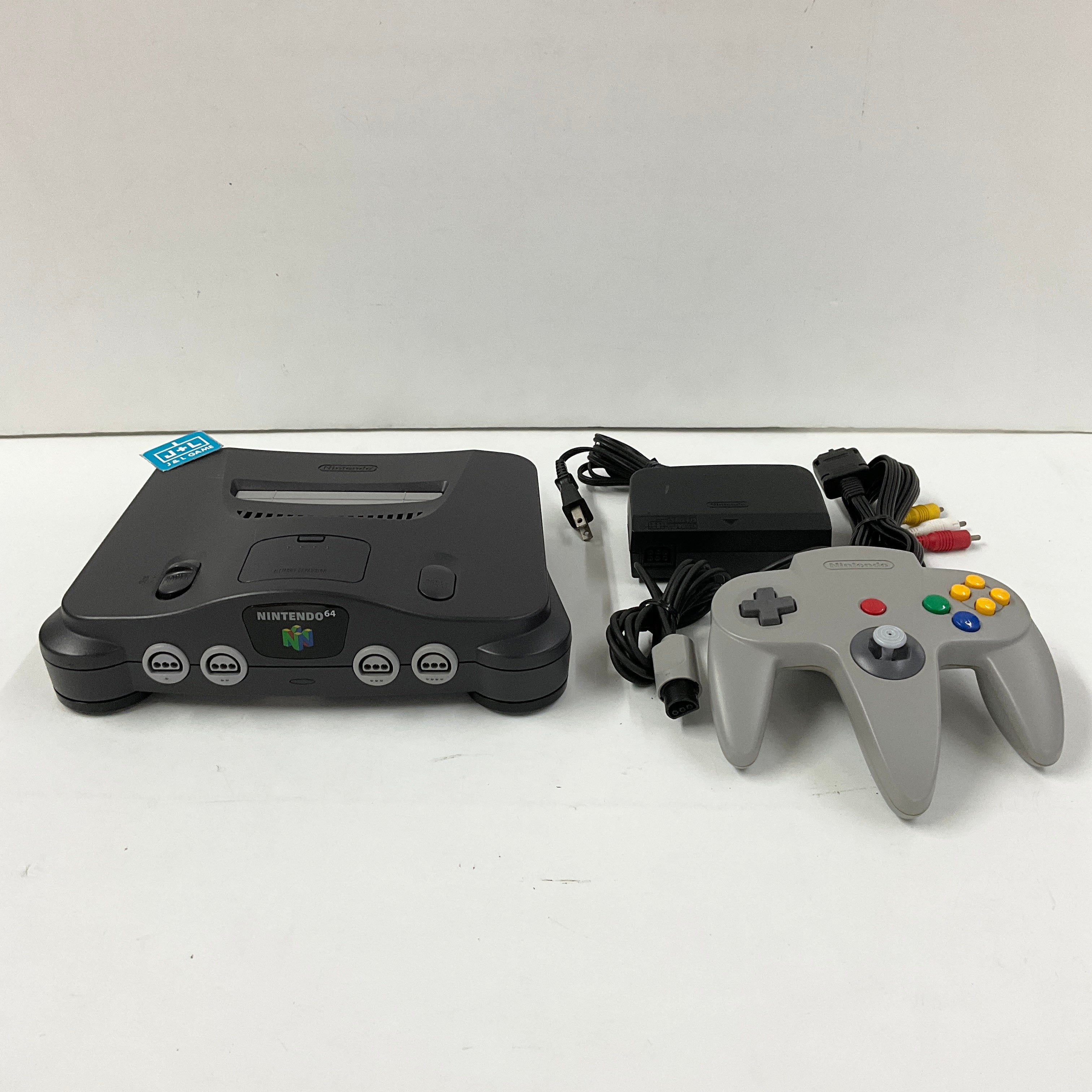 Nintendo 64 Hardware Console (Black) - (N64) Nintendo 64 [Pre-Owned] (Japanese Import) Consoles Nintendo   