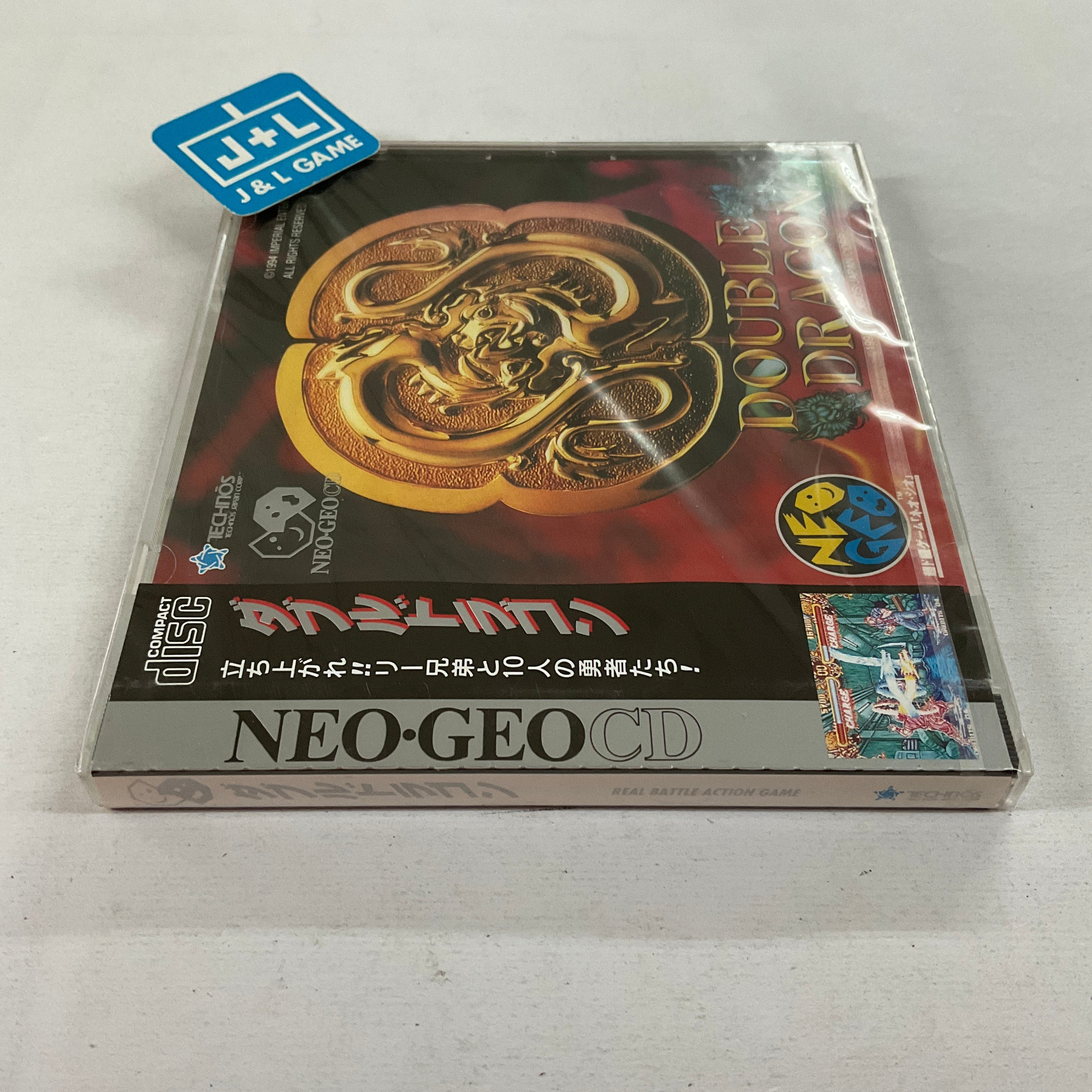 Double Dragon - SNK NeoGeo CD (Japanese Import) Video Games Technos   