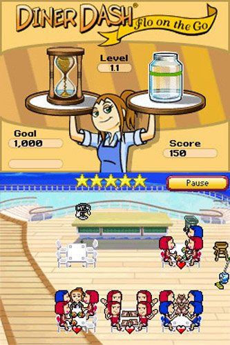 Diner Dash: Flo on the Go - (NDS) Nintendo DS [Pre-Owned] Video Games Zoo Games   