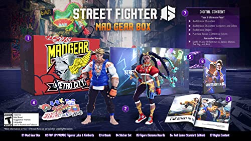 Street Fighter 6 (Collector's Edition) - (XSX) Xbox Series X Video Games Capcom   