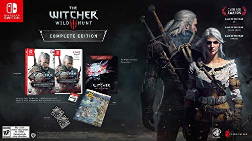 The Witcher 3: Wild Hunt Complete Edition (With CD) - (NSW) Nintendo Switch Video Games CD Projekt Red   