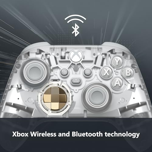 Microsoft Xbox Series X Wireless Controller (Ghost Cipher Special Edition) - (XSX) Xbox Series X Video Games Xbox   