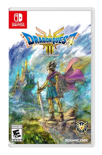 Dragon Quest III HD-2D Remake - (NSW) Nintendo Switch Video Games Square Enix   