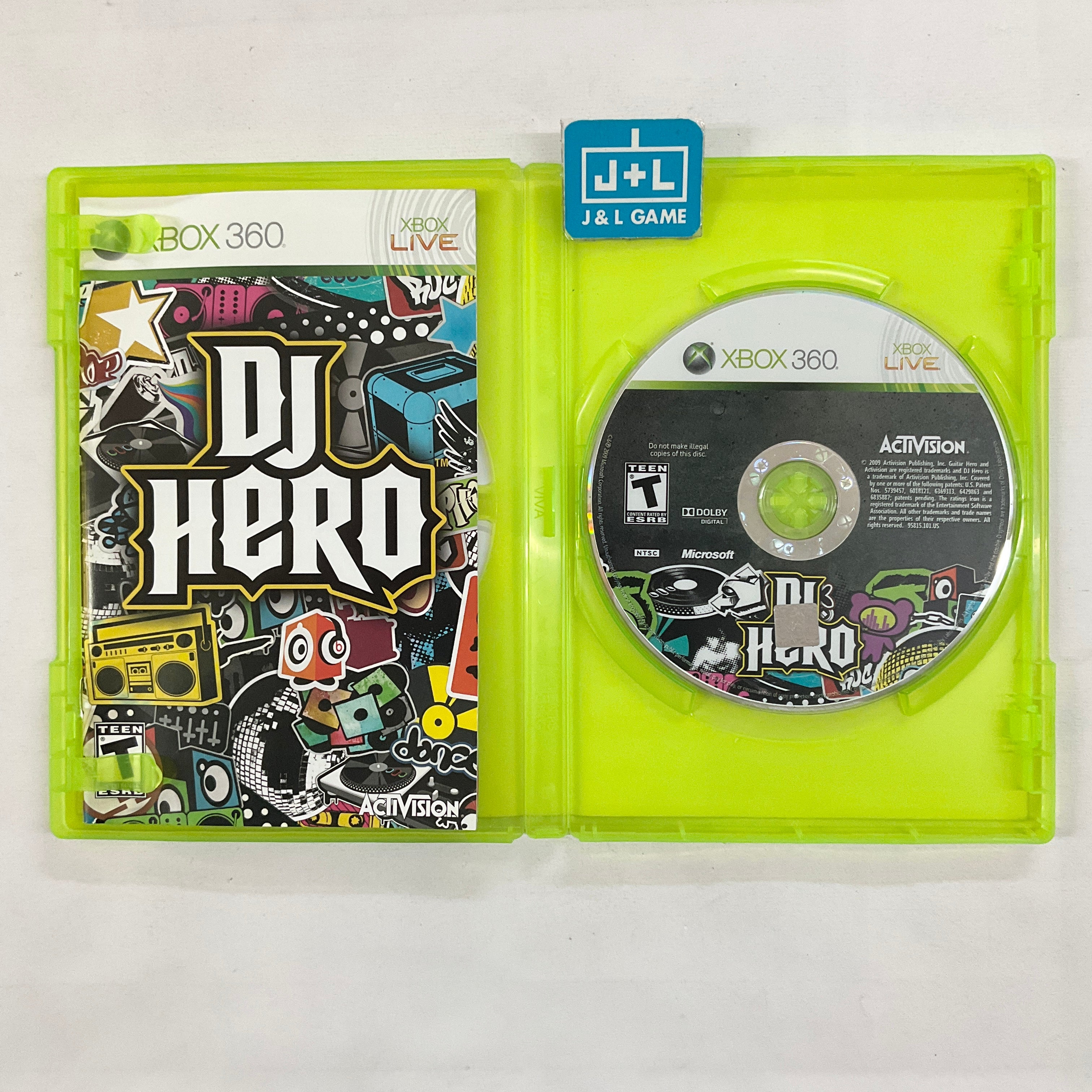 DJ Hero - Xbox 360 [Pre-Owned] Video Games Activision