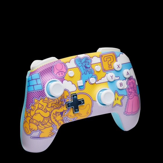 PowerA Enhanced Wireless Controller (Mushroom Kingdom Pop Art) - (NSW) Nintendo Switch ACCESSORIES Power A   