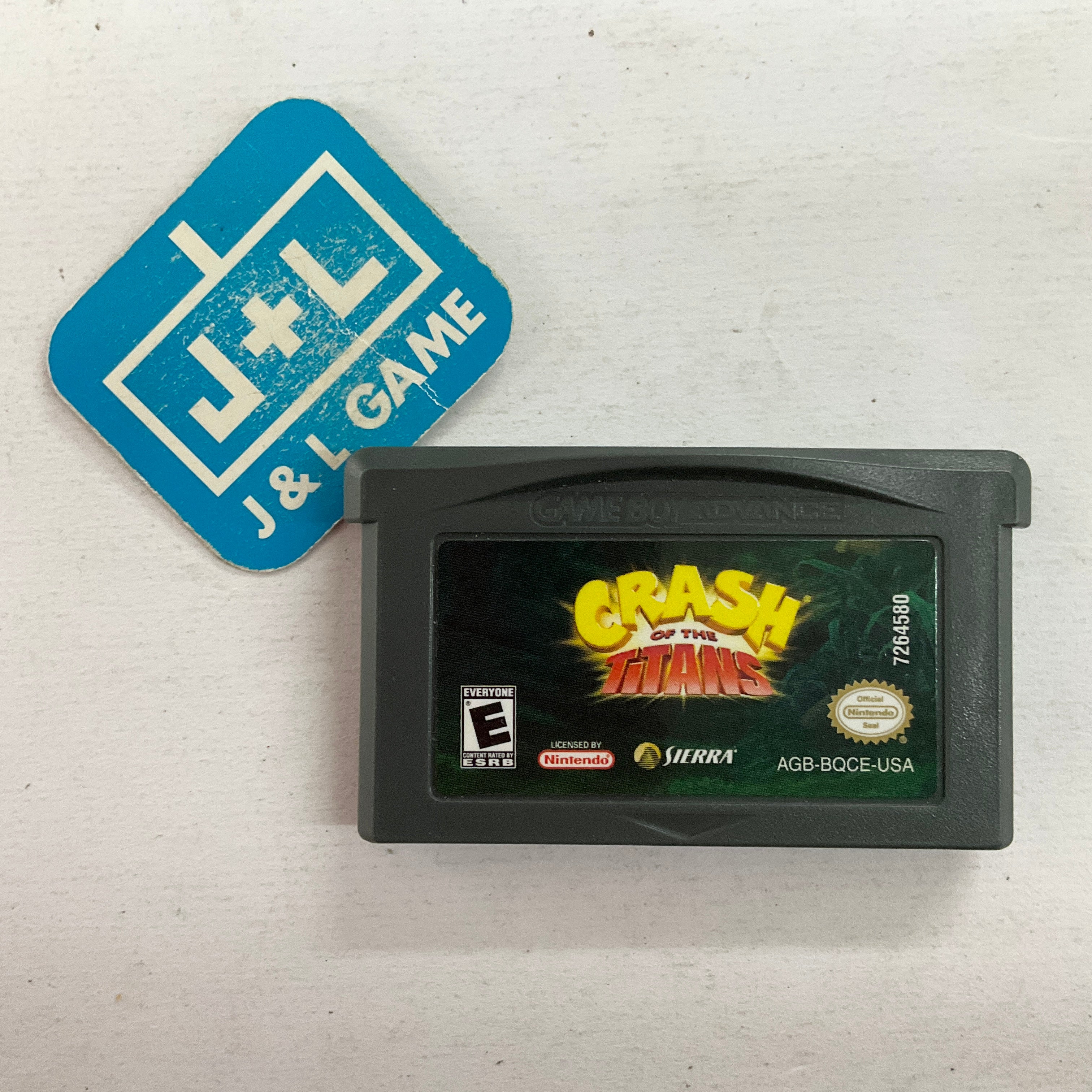 Crash of the Titans - (GBA) Game Boy Advance [Pre-Owned] Video Games Sierra Entertainment   