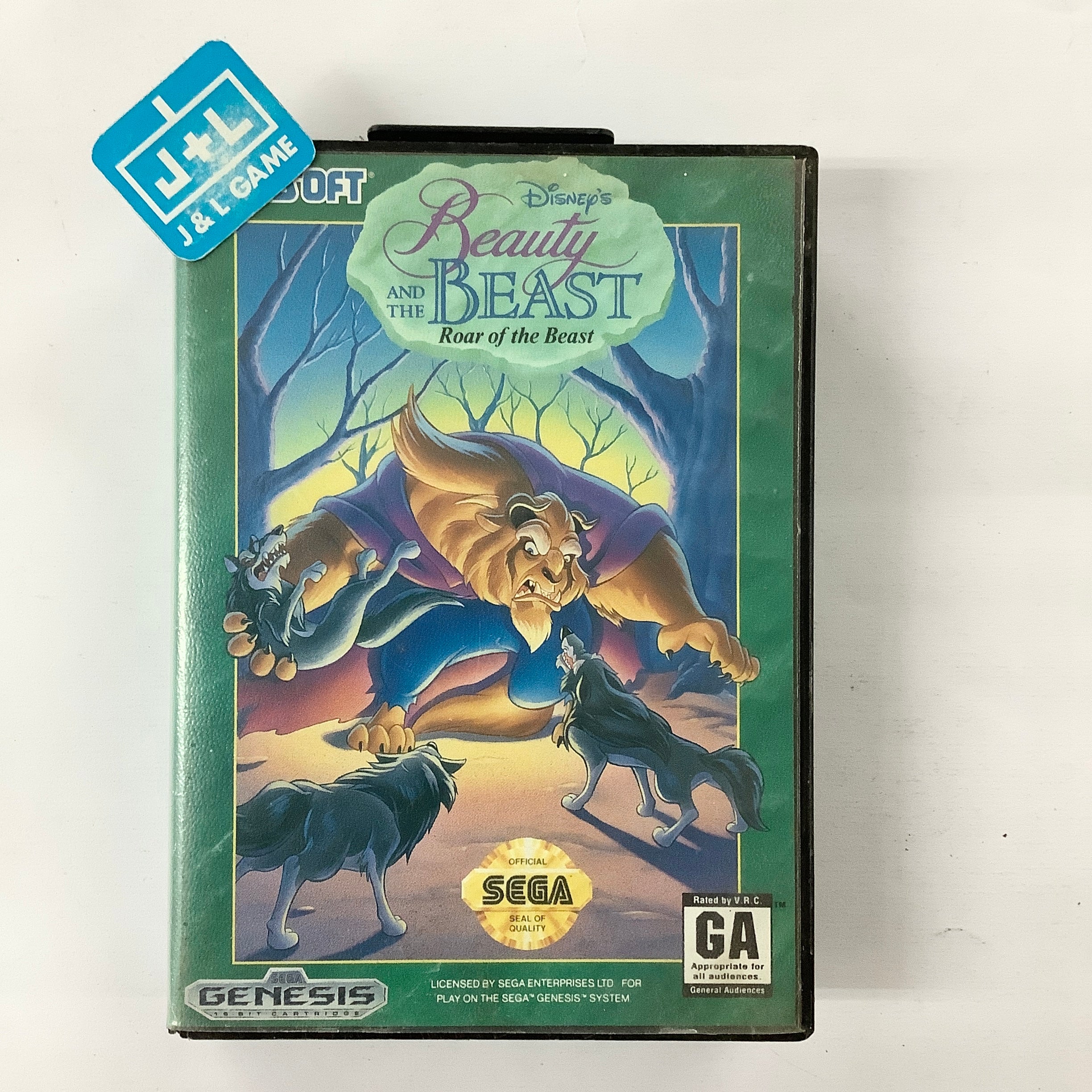 Disney's Beauty and the Beast: Roar of the Beast - (SG) SEGA Genesis ...