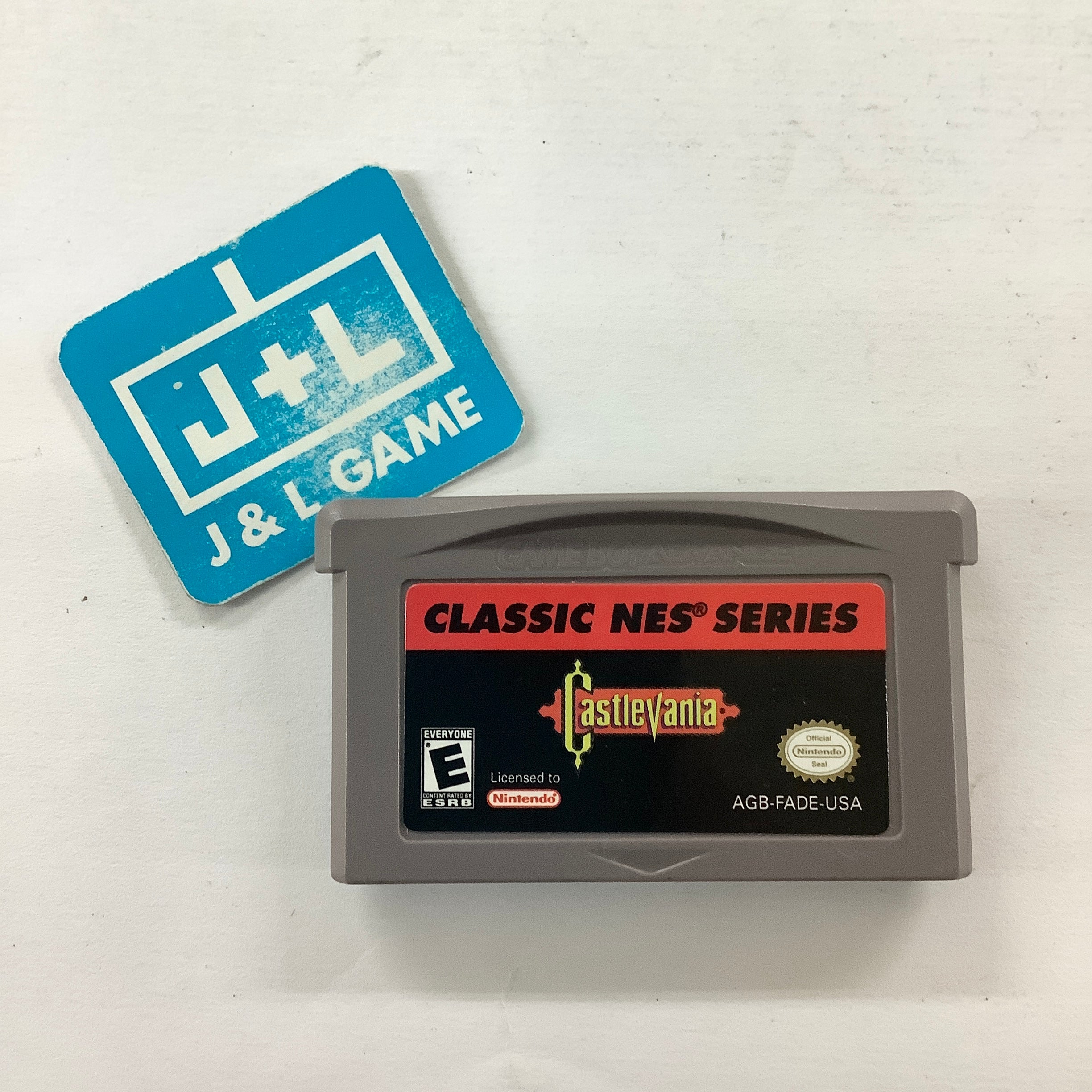 Castlevania nes hot sale gba