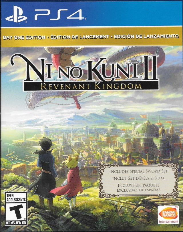 Ni No Kuni II: Revenant Kingdom (Day One Edition) - (PS4) PlayStation 4 [Pre-Owned] Video Games BANDAI NAMCO Entertainment