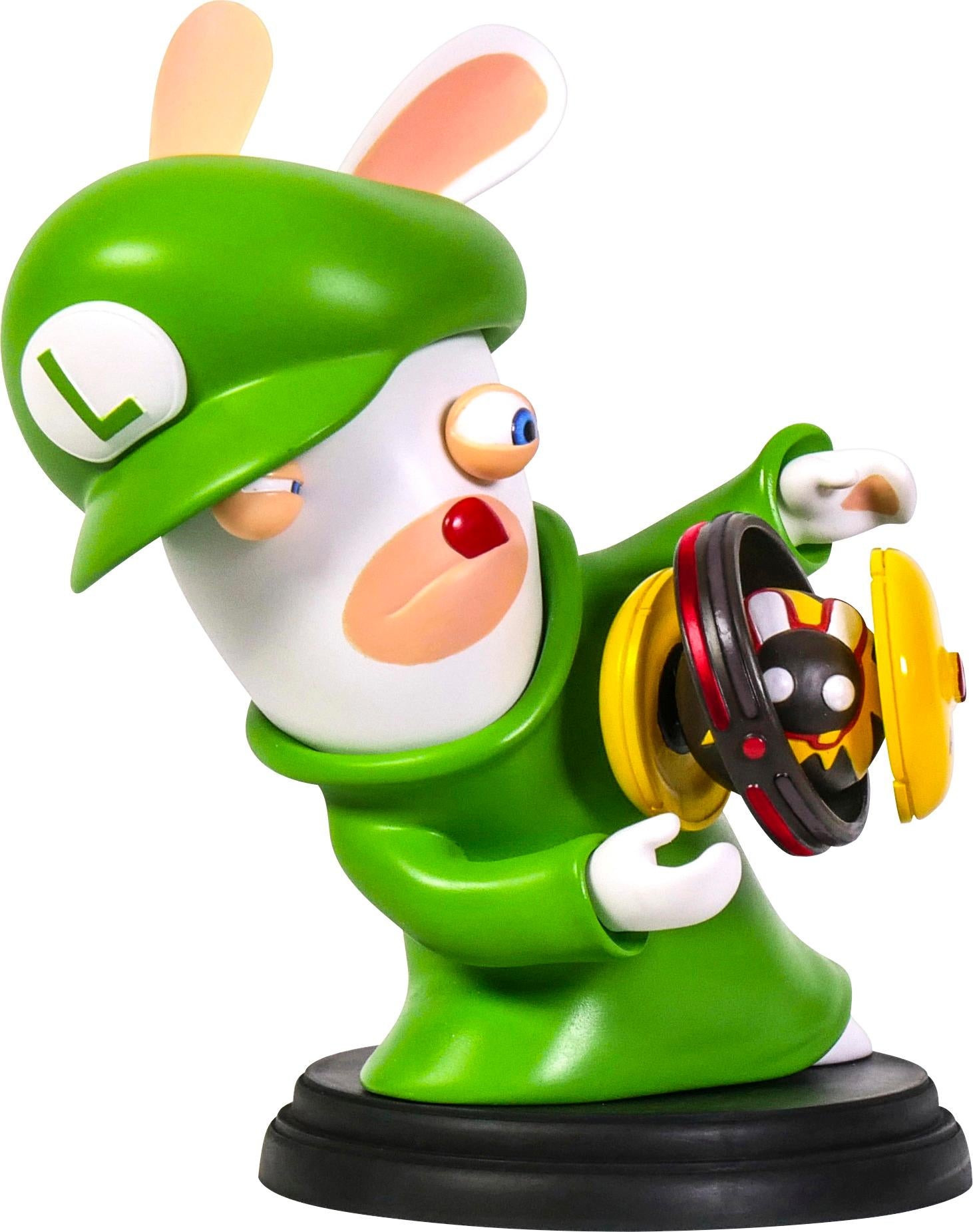 Mario + Rabbids Kingdom Battle Rabbid Luigi 6" Figure Toy Ubisoft   