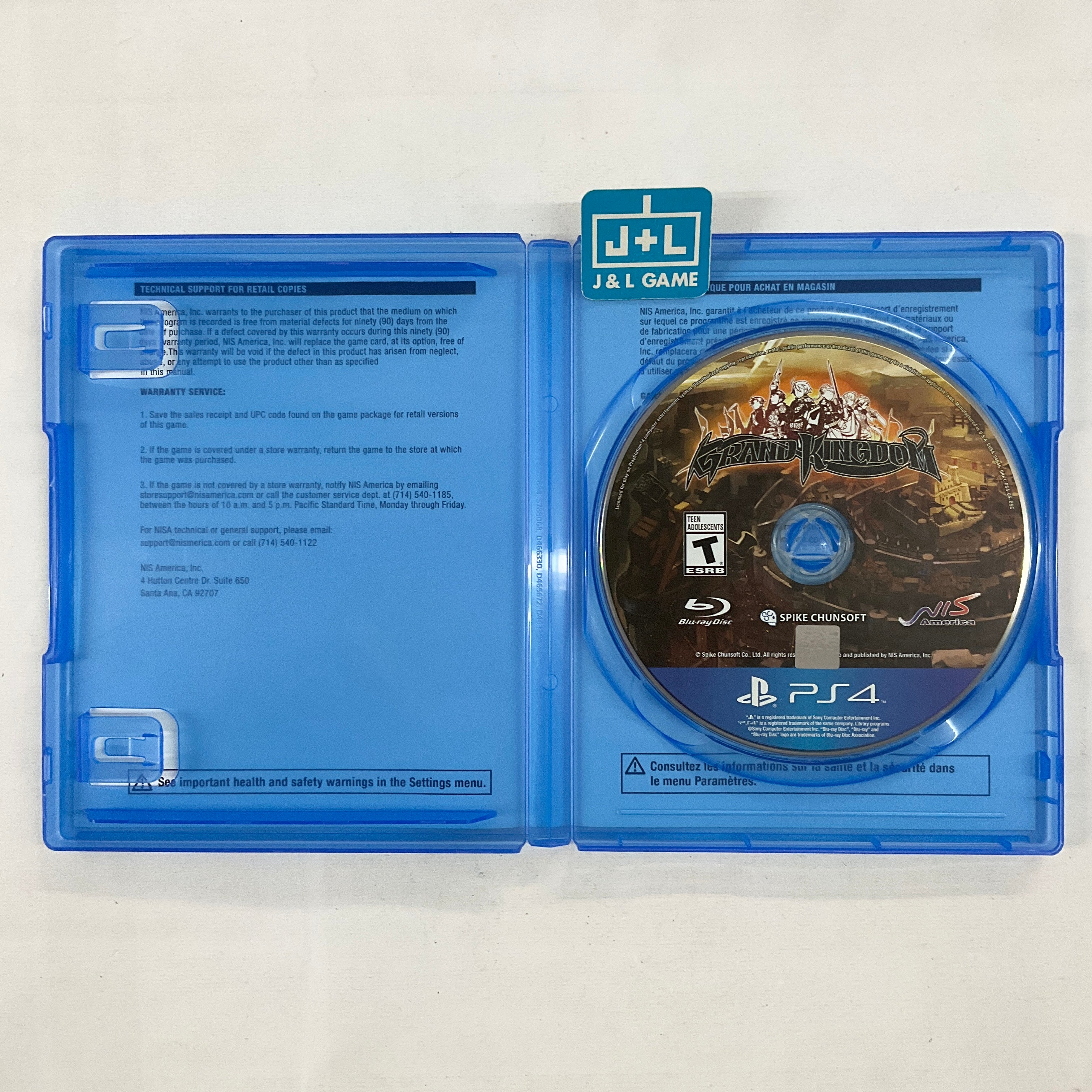 Grand Kingdom - (PS4) PlayStation 4 [Pre-Owned] Video Games NIS America   