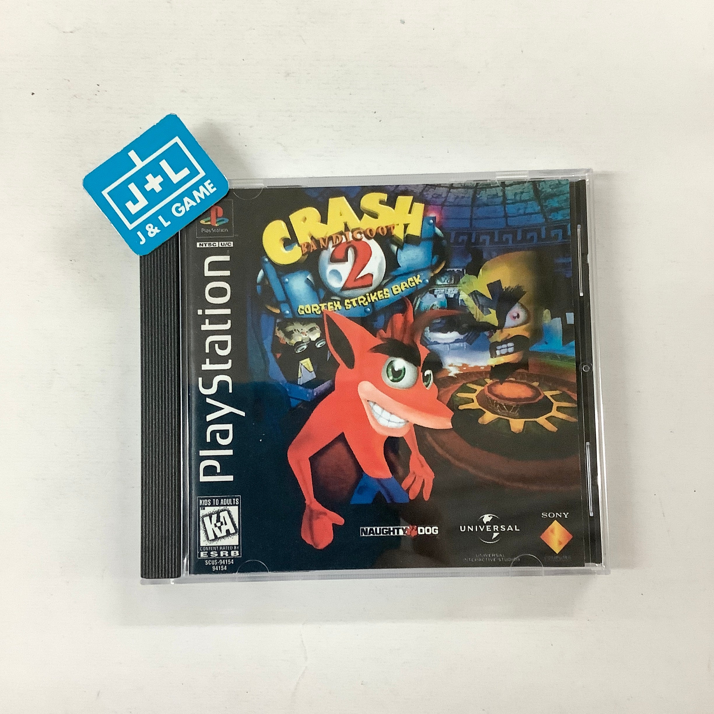 Crash Bandicoot 2: Cortex Strikes Back  - (PS1) PlayStation 1 [Pre-Owned] Video Games SCEA   