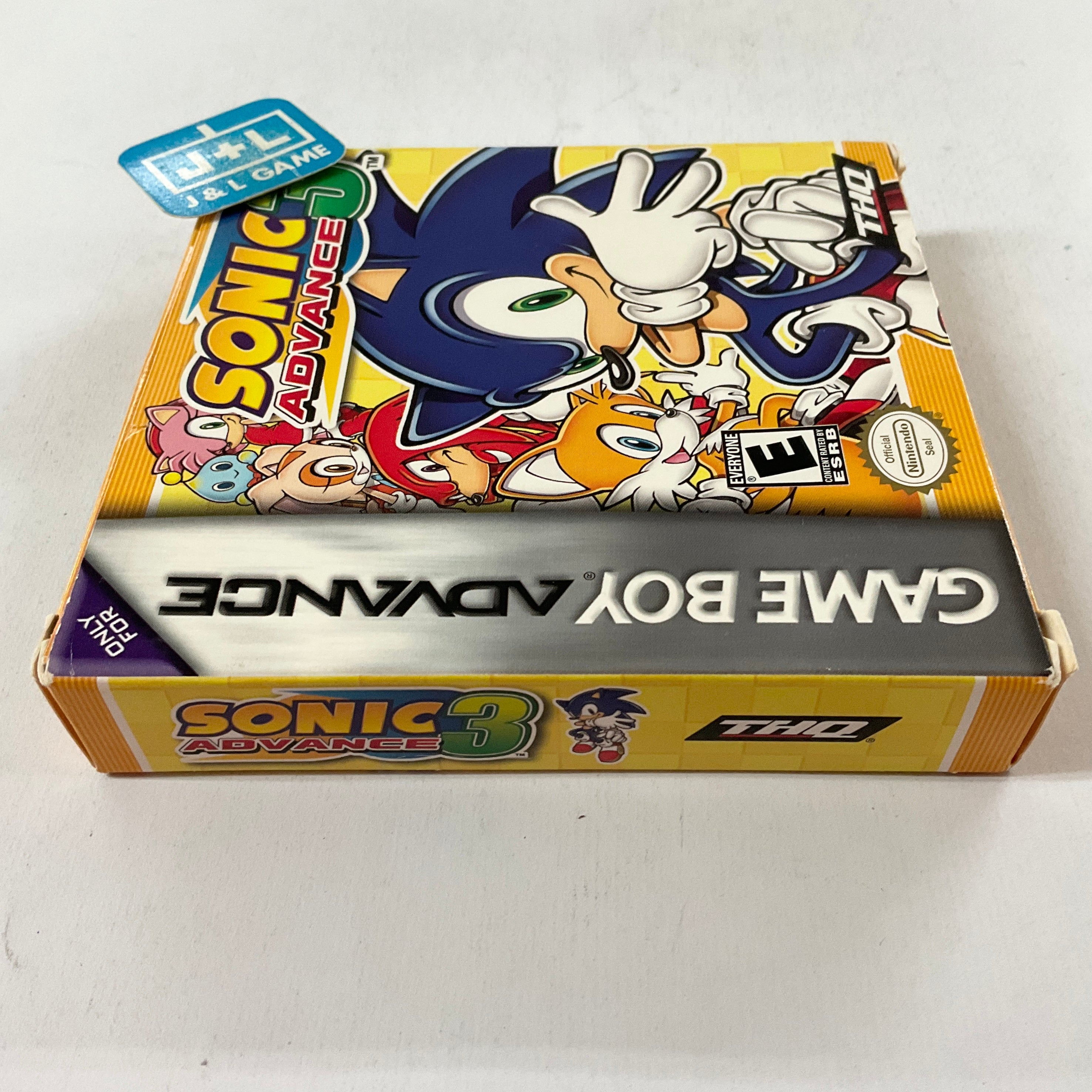 Sonic Advance 3 - (GBA) Game Boy Advance [Pre-Owned] Video Games THQ   