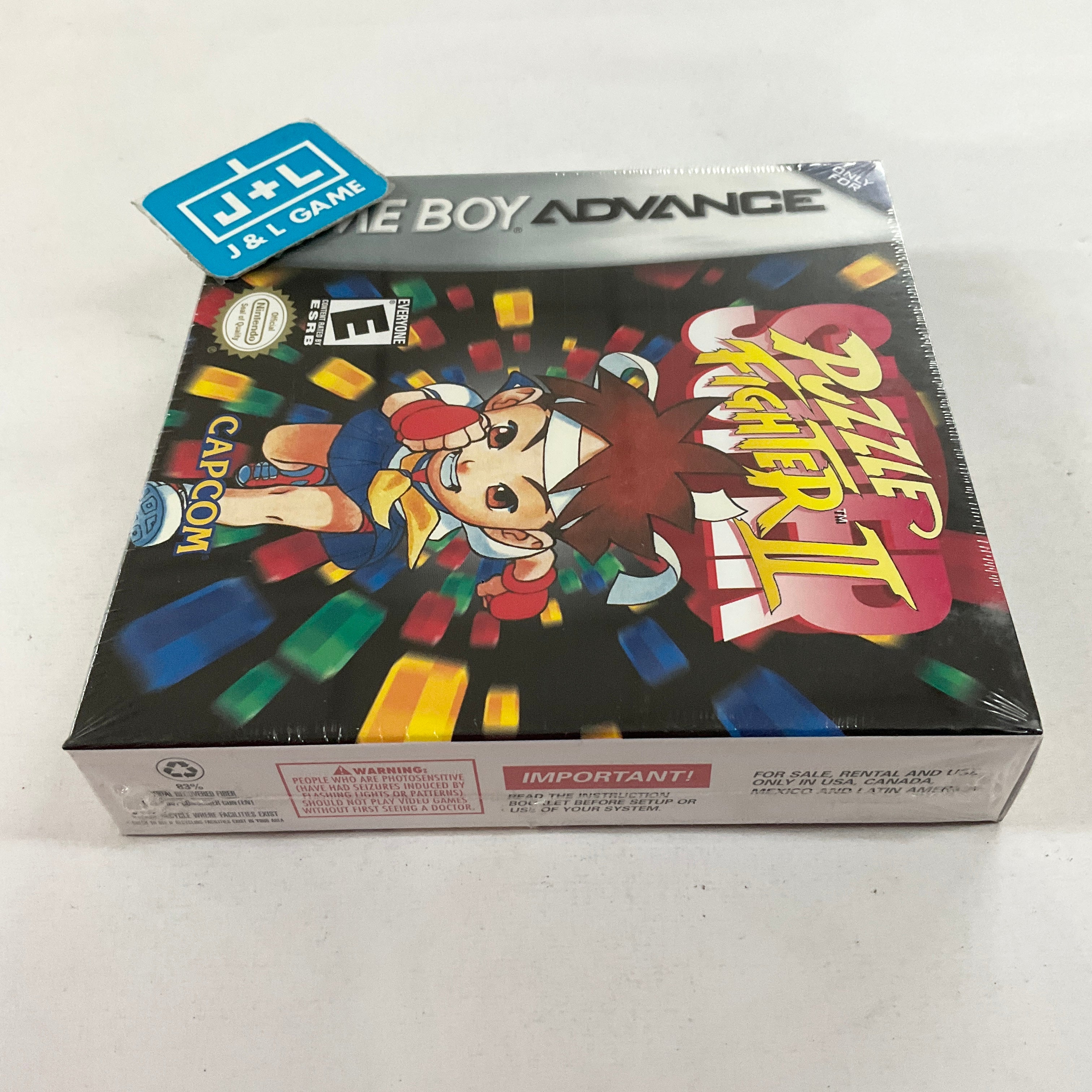 Super Puzzle Fighter II - (GBA) Game Boy Advance Video Games Capcom   