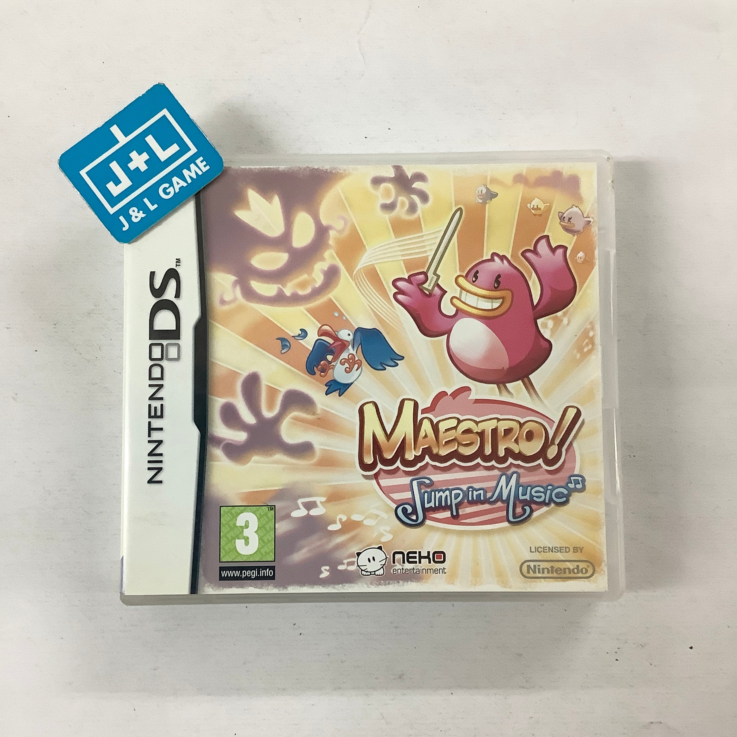 Maestro! Jump in Music - (NDS) Nintendo DS [Pre-Owned] (European Import) Software J&L Game   