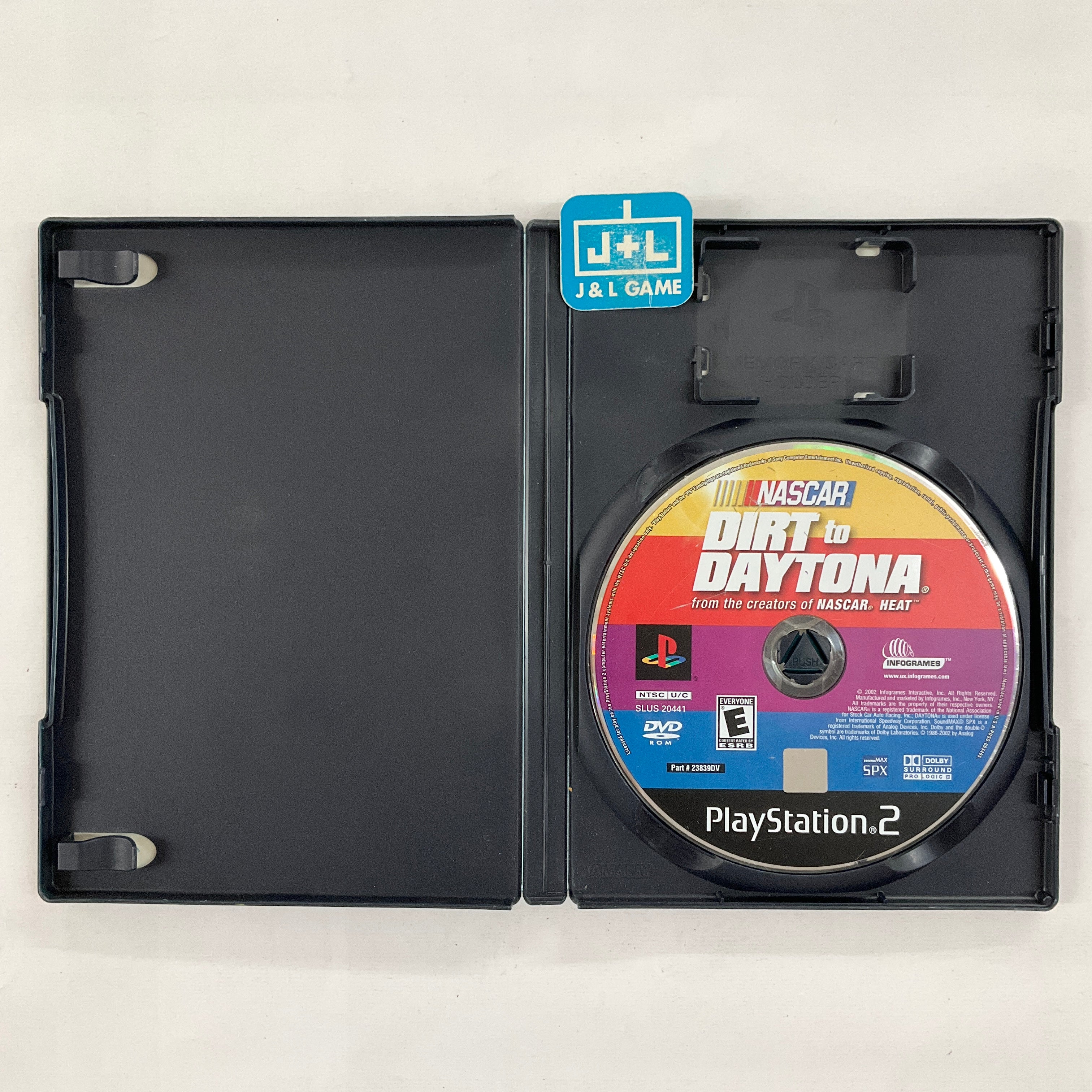 NASCAR: Dirt to Daytona - (PS2) PlayStation 2 [Pre-Owned] Video Games Infogrames   