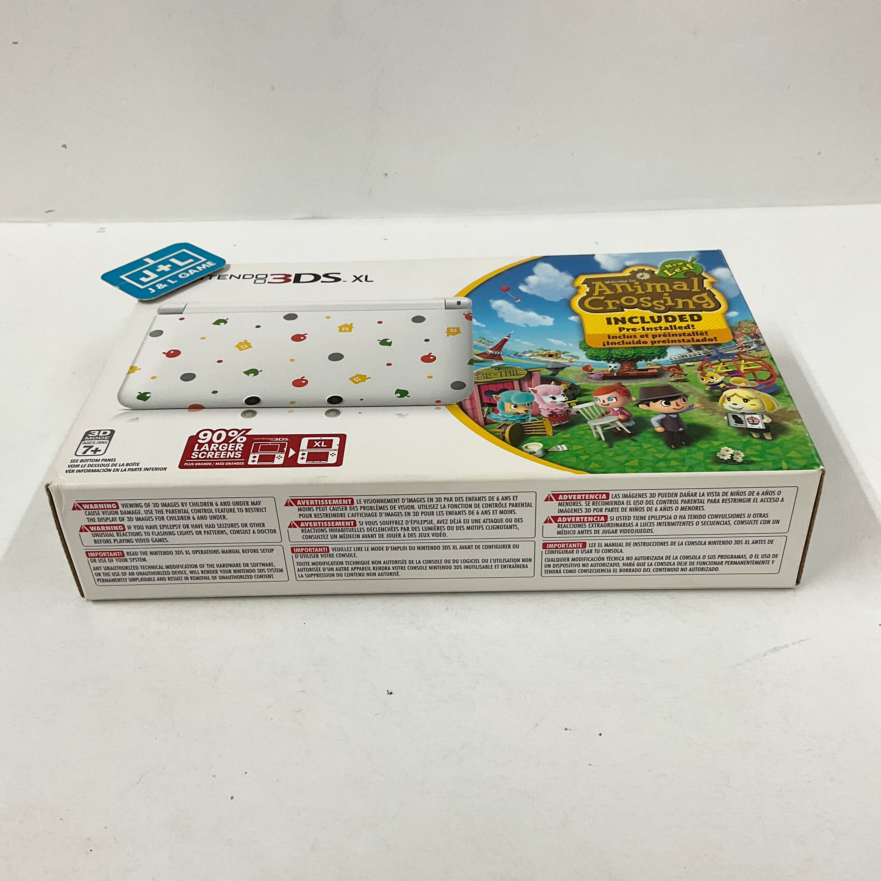 Nintendo 3DS XL Console (Animal Crossing Game Pre-Installed)  - Nintendo 3DS Consoles Nintendo   