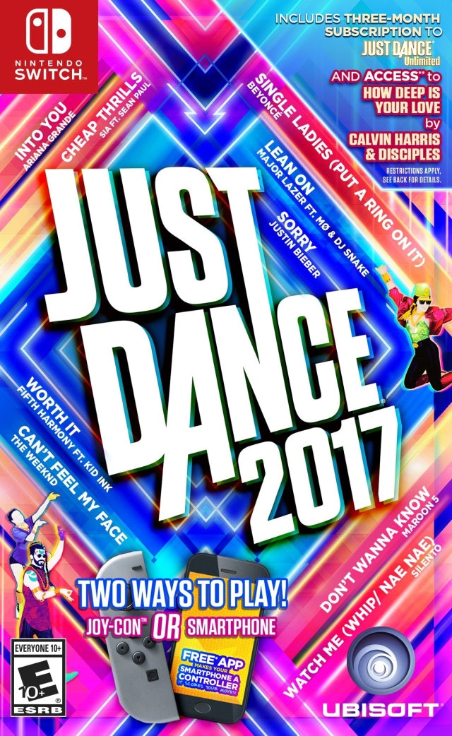 Just Dance 2017 - (NSW) Nintendo Switch [Pre-Owned] Video Games Ubisoft   