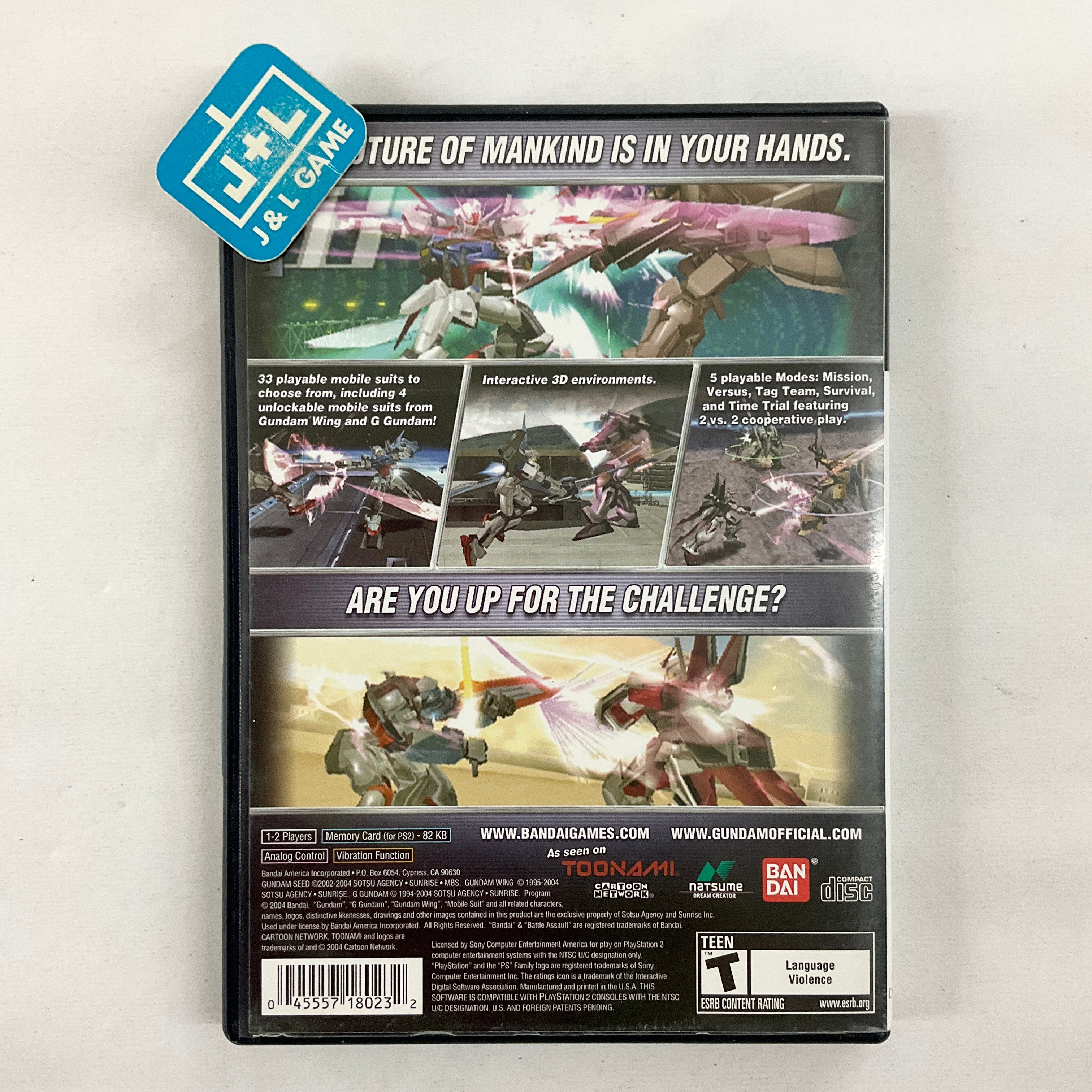 Battle Assault 3 featuring Gundam Seed - (PS2) PlayStation 2 [Pre-Owned] Video Games Bandai   