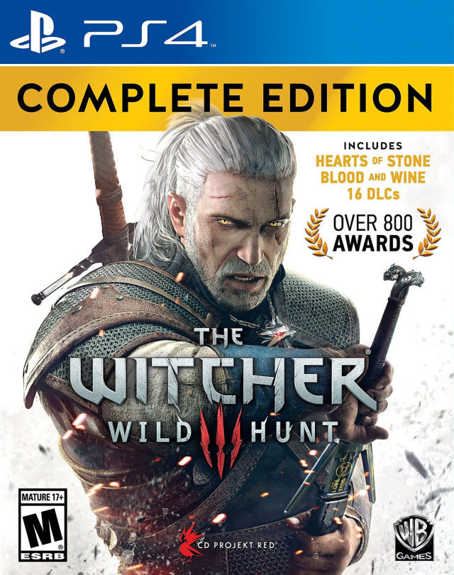 The Witcher 3: Wild Hunt (Complete Edition) - (PS4) PlayStation 4 Video Games WB Games