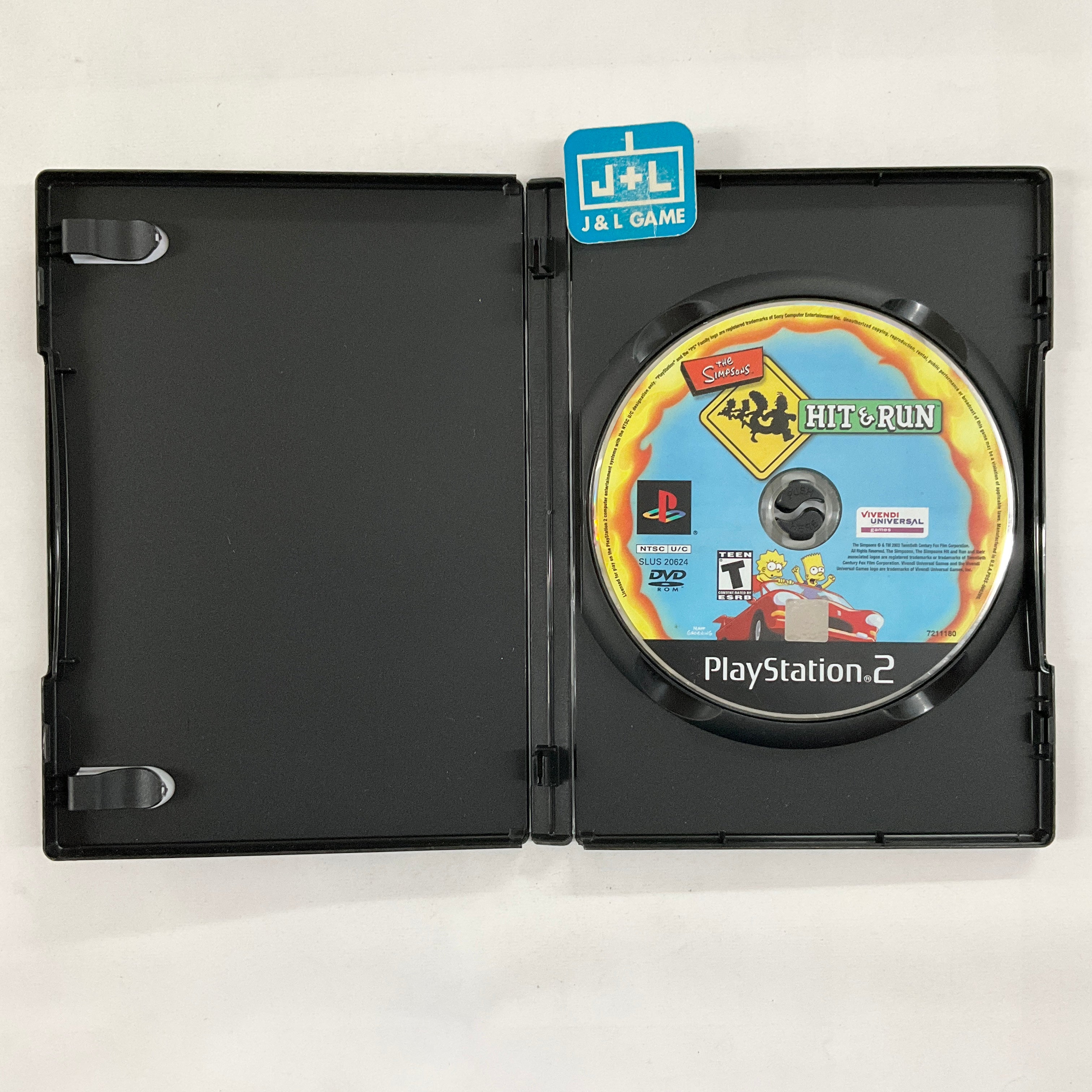 The Simpsons: Hit & Run - (PS2) PlayStation 2 [Pre-Owned] Video Games VU Games   