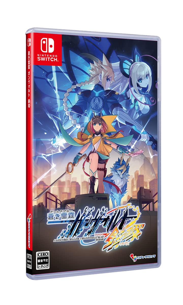 Armed Blue Gunvolt 3 Gibs (Limited Edition) - (NSW) Nintendo Switch (Japanese Import) Video Games インティ・クリエイツ