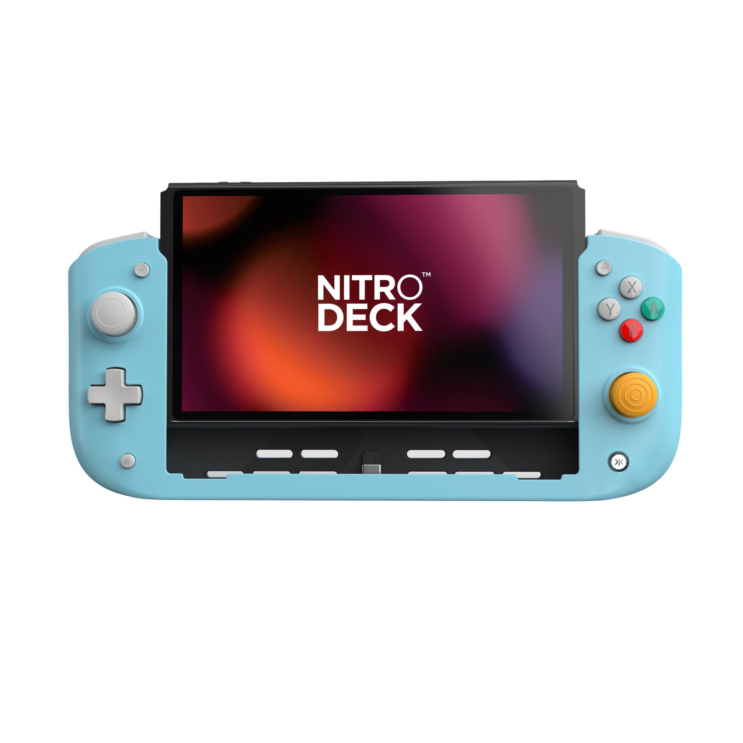 CRKD Nitro Deck (Retro Blue) - (NSW) Nintendo Switch ACCESSORIES CRKD   