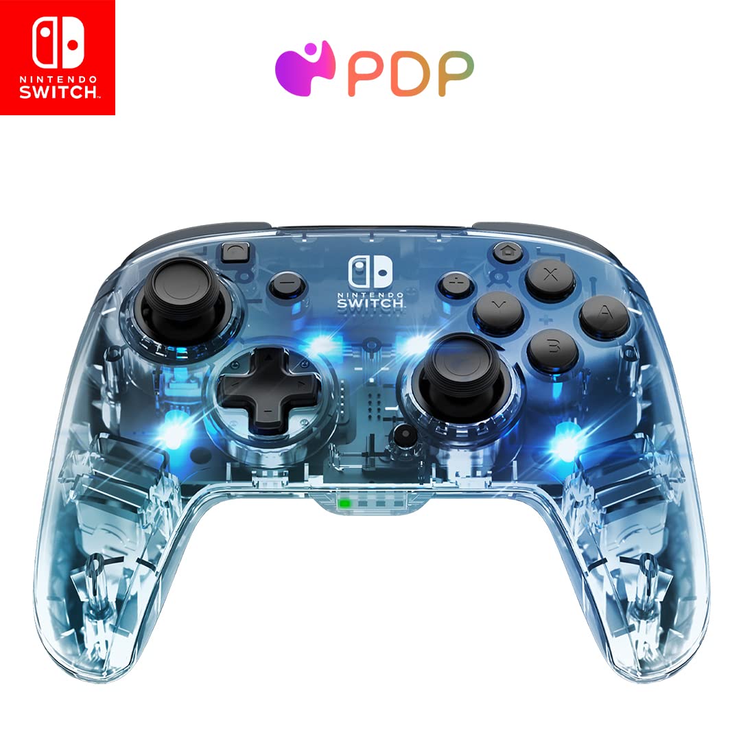 PDP Nintendo Switch Afterglow Wireless Deluxe Controller - (NSW) Nintendo Switch Accessories PDP   