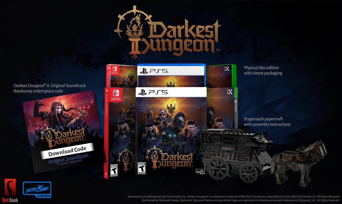 Darkest Dungeon II - (NSW) Nintendo Switch Video Games Skybound Games   