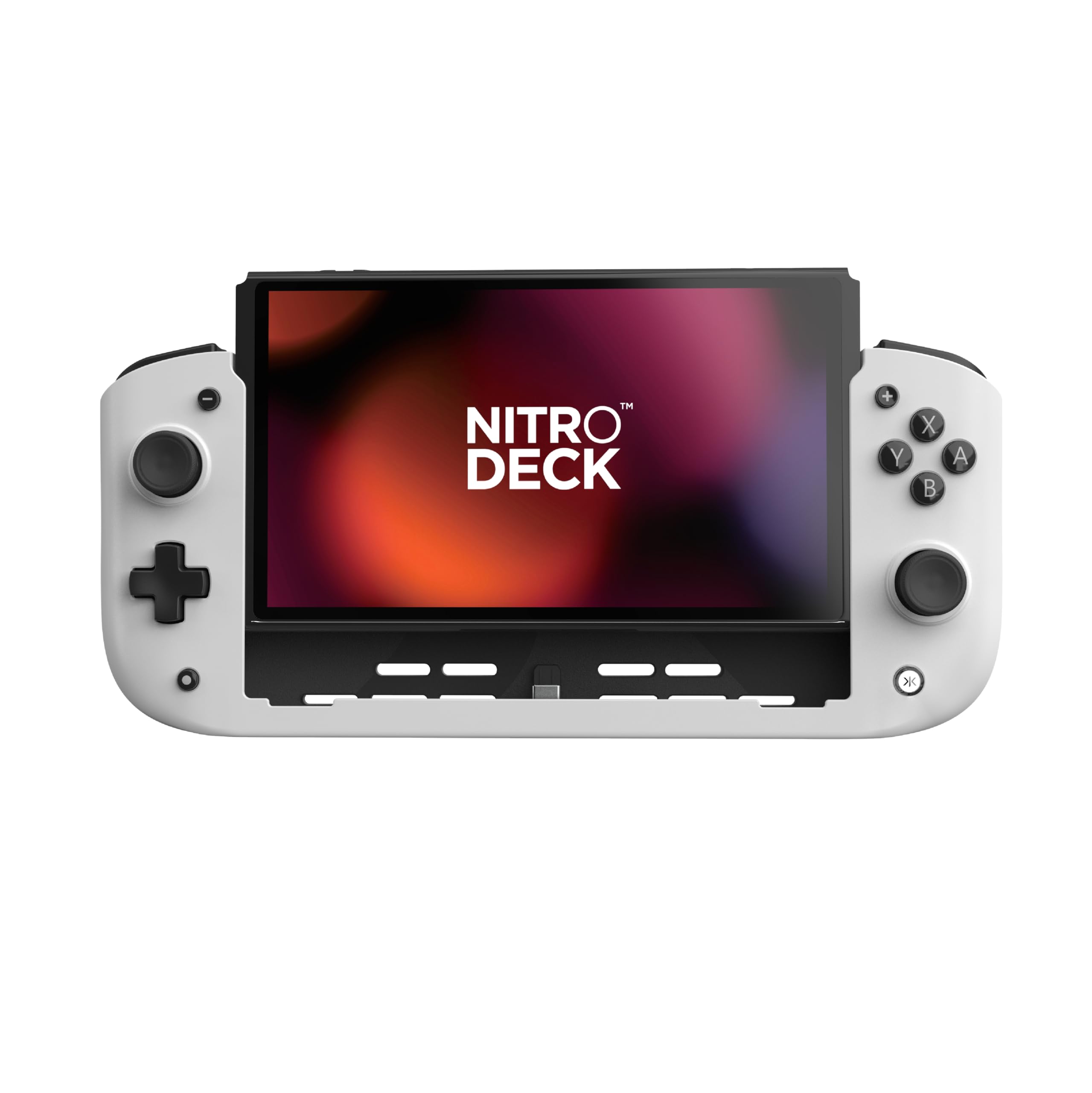 CRKD Nitro Deck (White) - (NSW) Nintendo Switch ACCESSORIES CRKD   