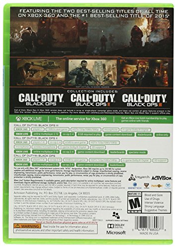 Call of Duty Black Ops Collection - Xbox 360 [Pre-Owned] Video Games Activision   