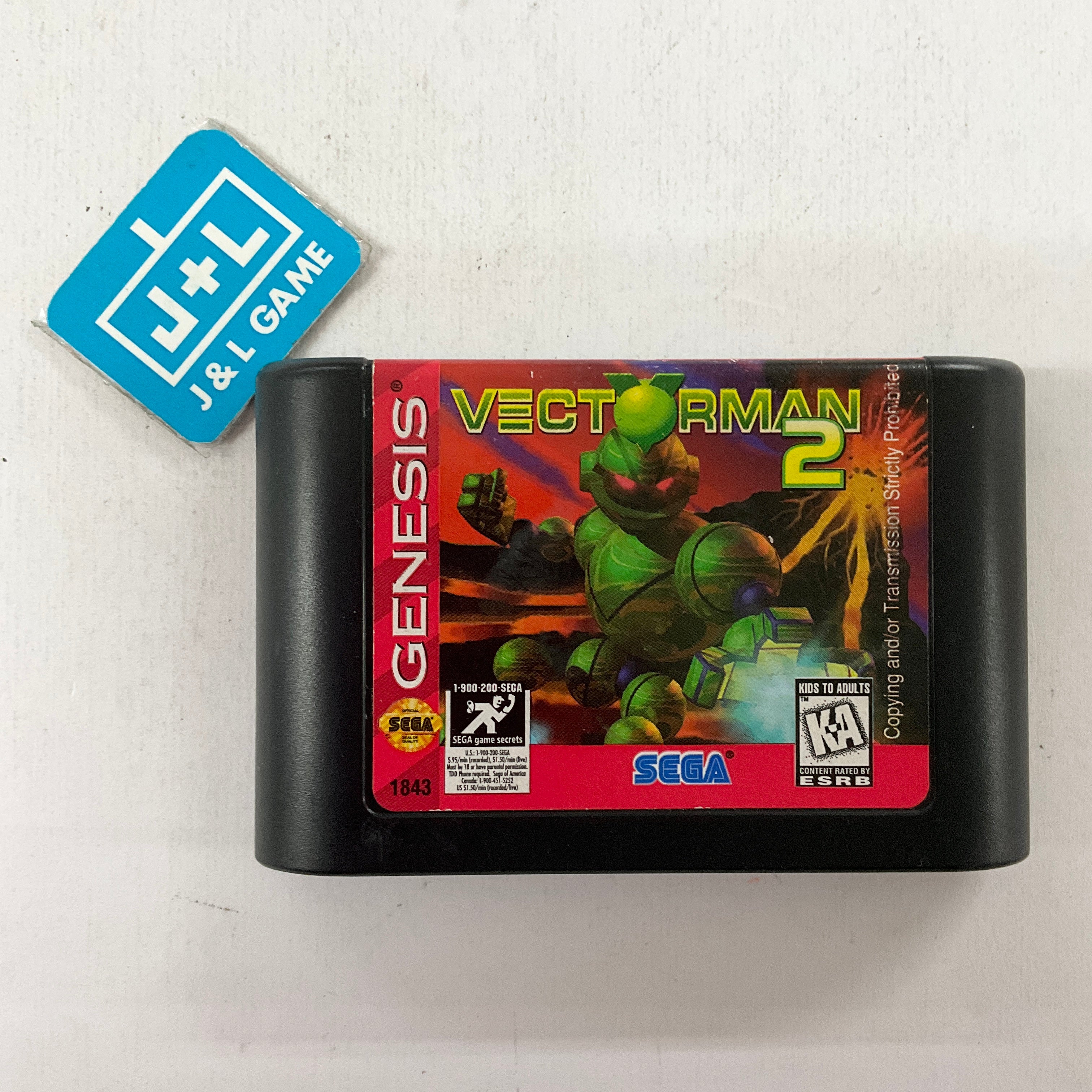 Vectorman 2 - (SG) SEGA Genesis [Pre-Owned] Video Games Sega