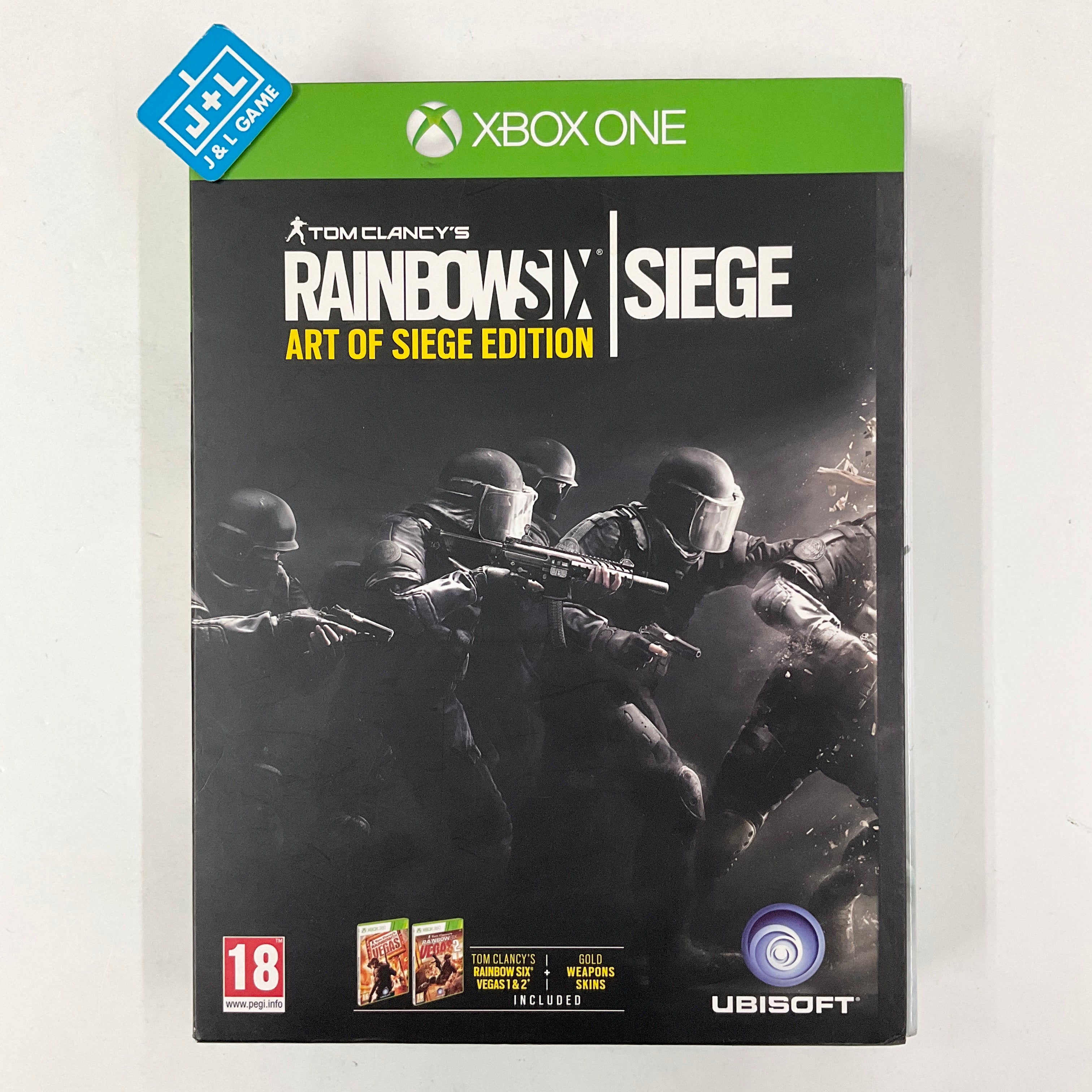 Tom Clancy's Rainbow Six Siege (Art of Siege Edition) - (XB1) Xbox One [Pre-Owned] Video Games Ubisoft   